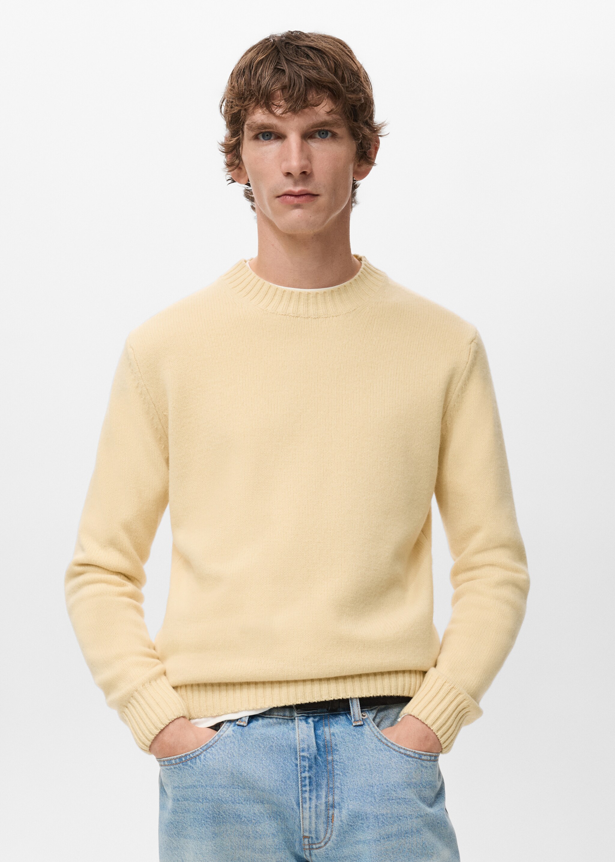 Sweater lory - Medium plane, Pastel Yellow. Ref: 27031263-00.