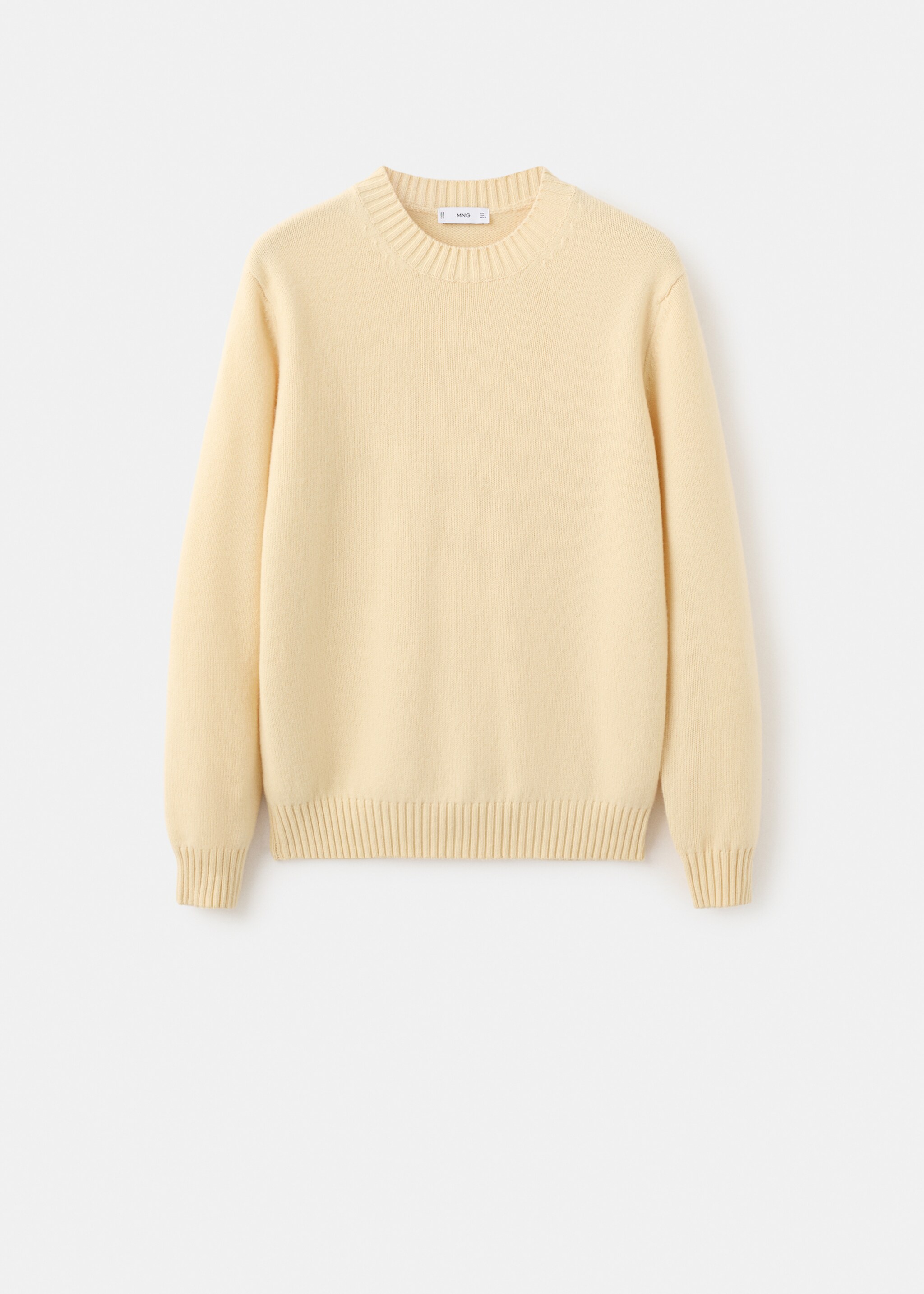 Sweater lory - Article without model, Pastel Yellow. Ref: 27031263-00.