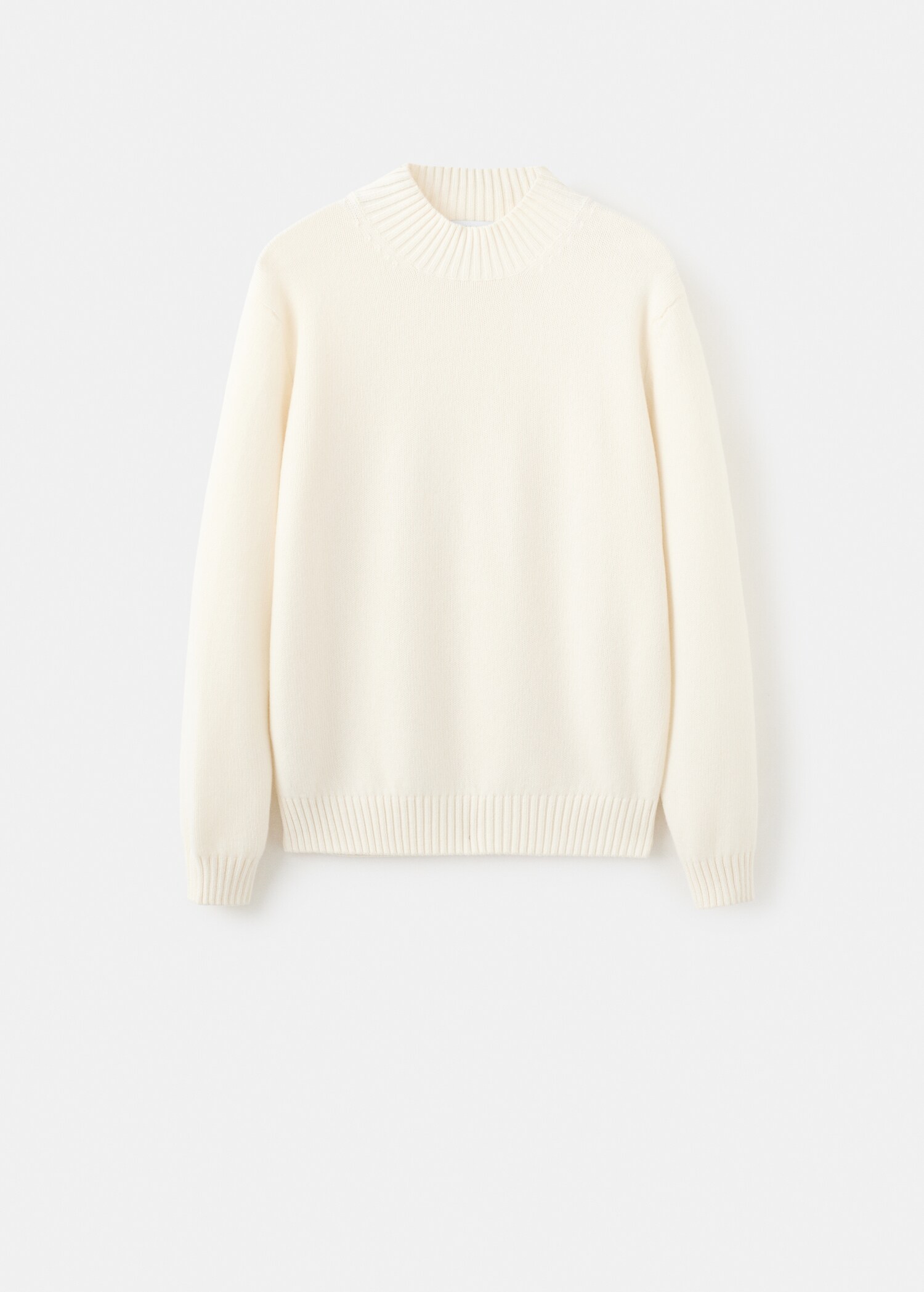 100% Italian wool knitted sweater - Article without model