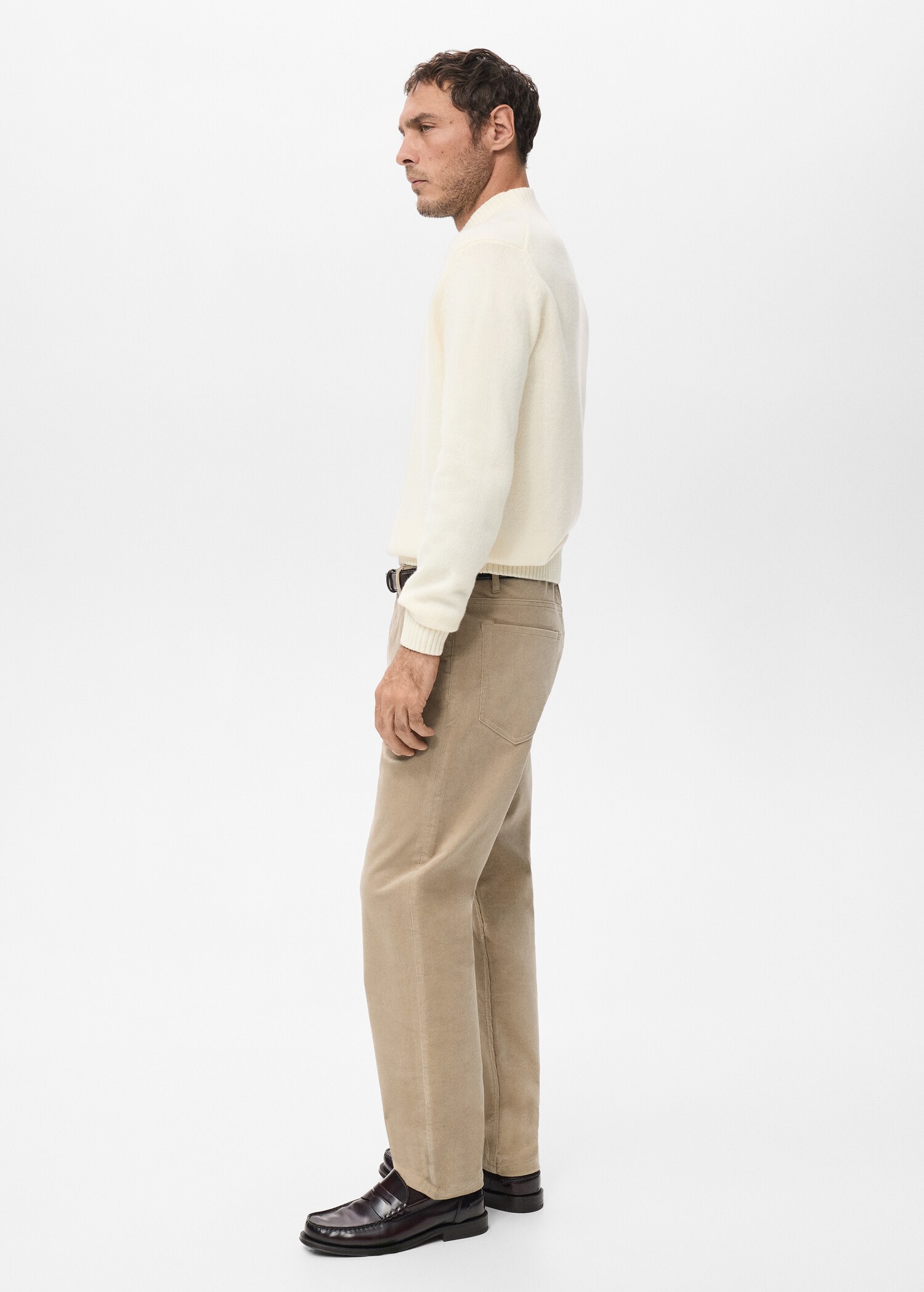 100% Italian wool knitted sweater - Details of the article 6