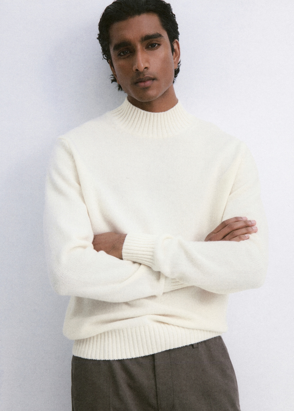 100% Italian wool knitted sweater