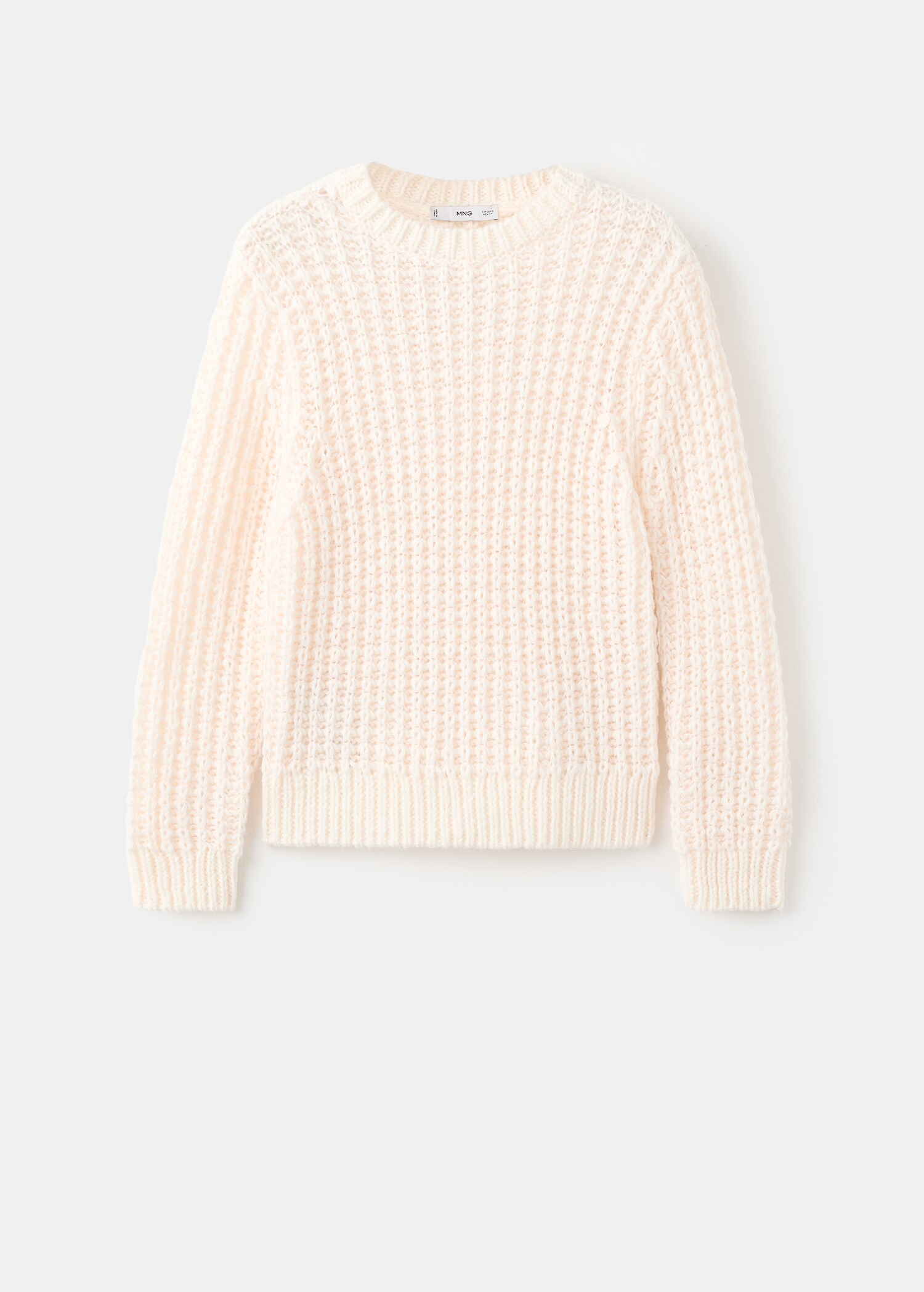 Openwork knit sweater - Article without model