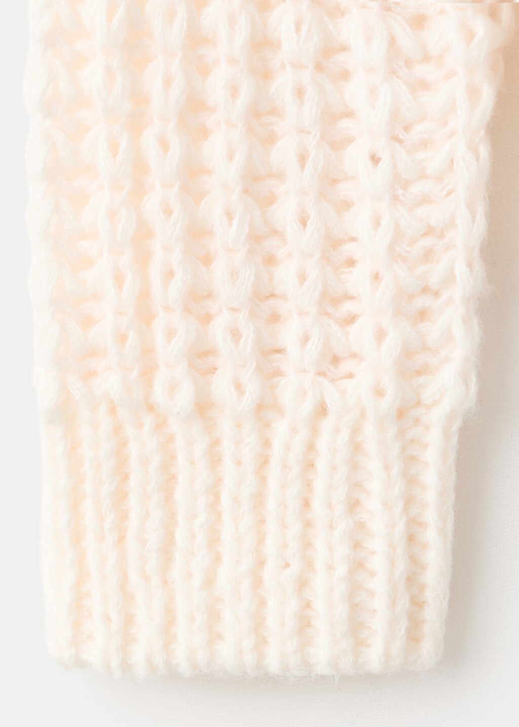 Mango Knit sweater with lace pattern