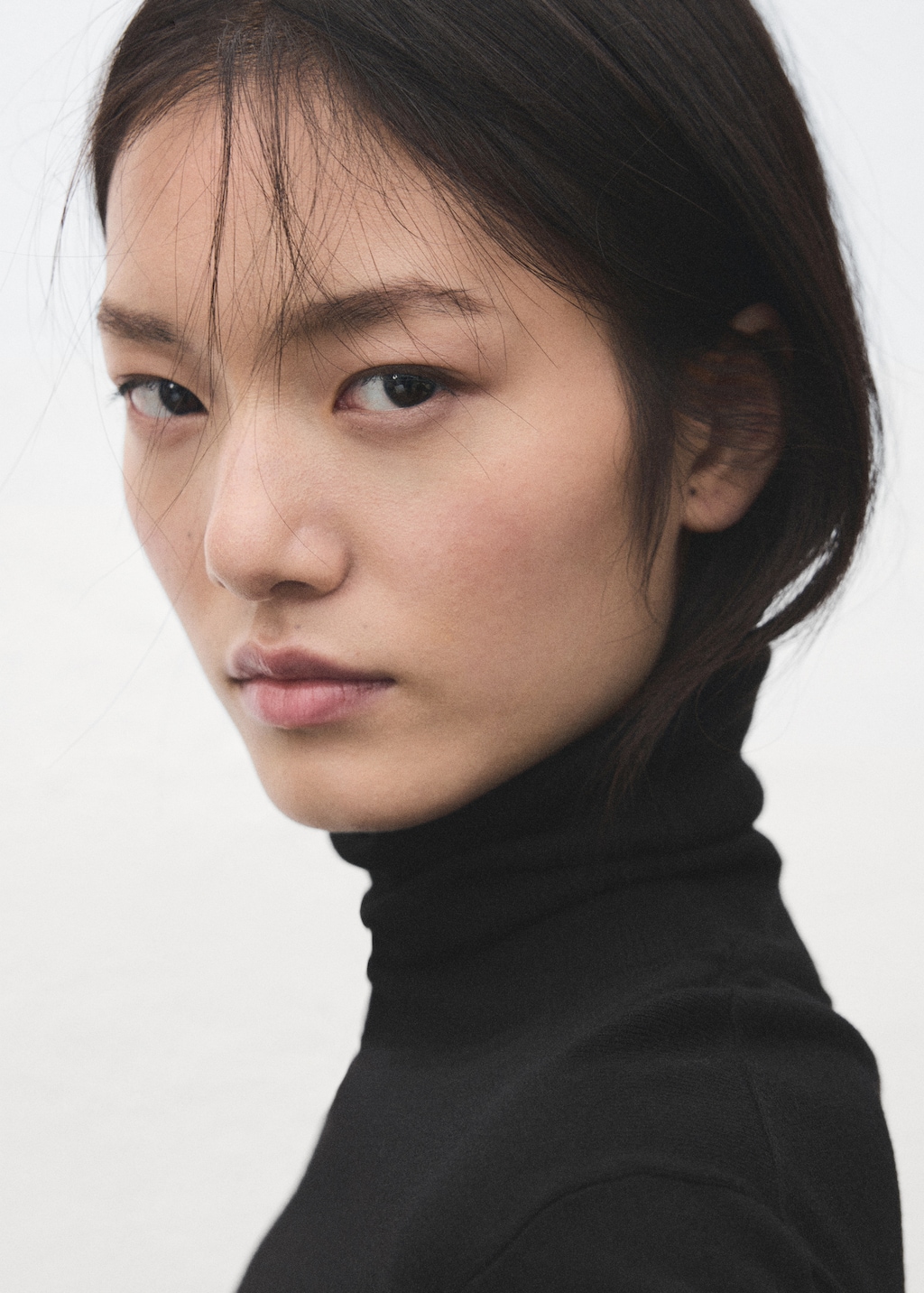 Turtleneck knitted sweater