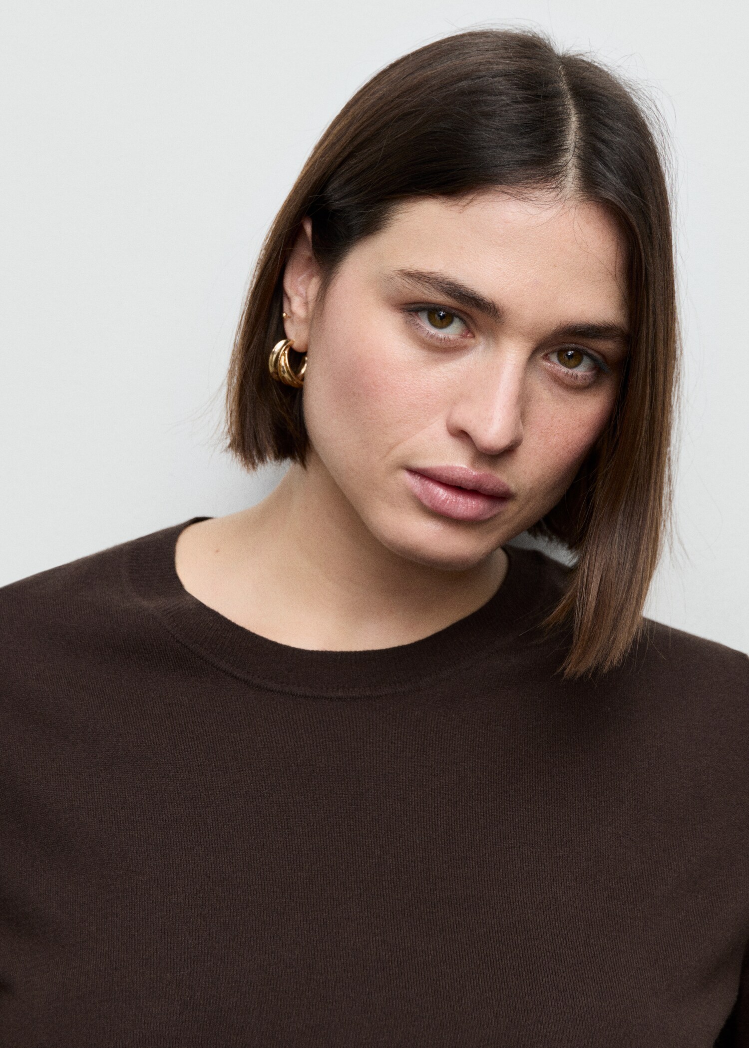 سترة برقبة عنق محبوكة ناعمة - تفاصيل المنتج 4