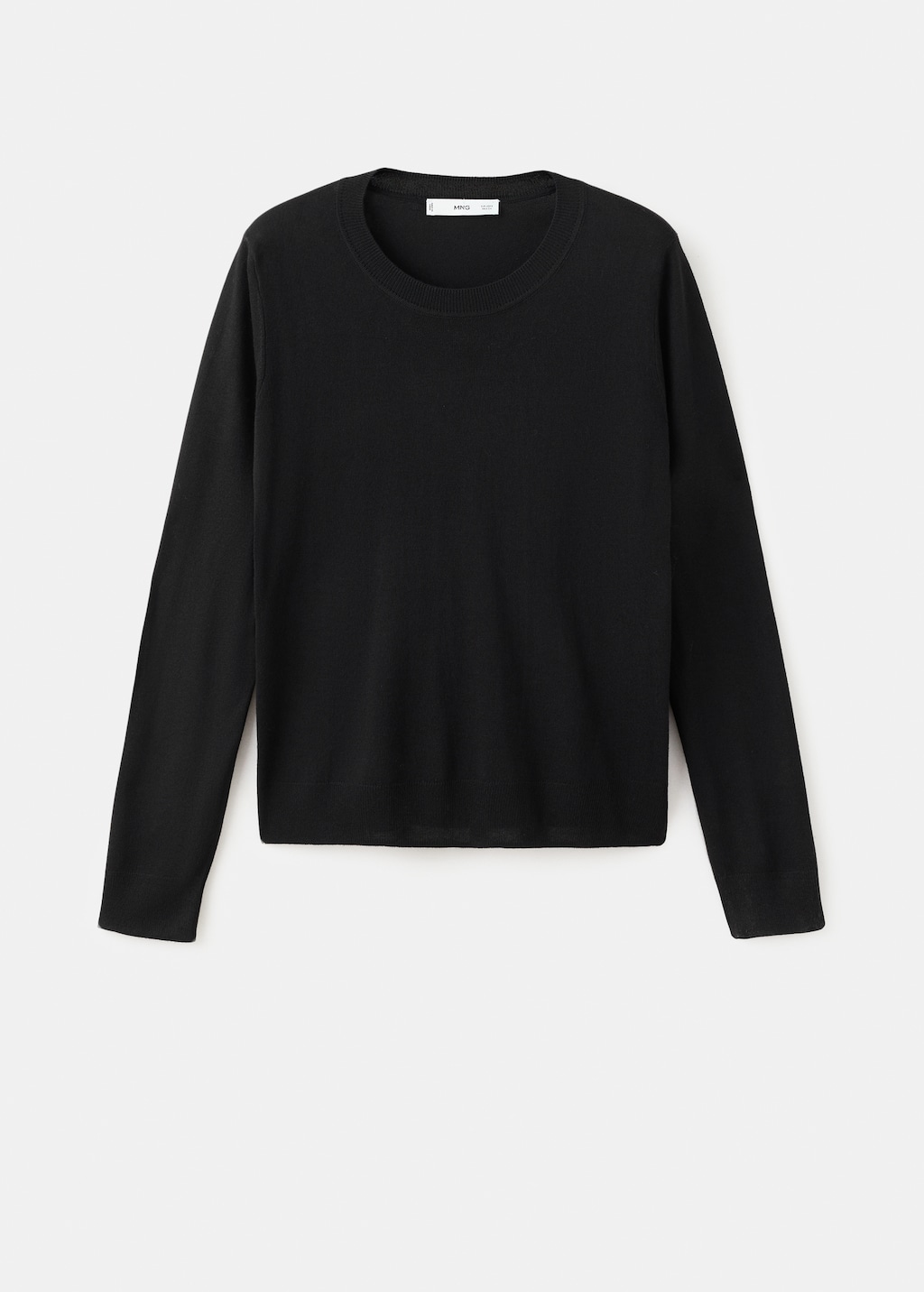 Mango Fine-knit crew-neck sweater