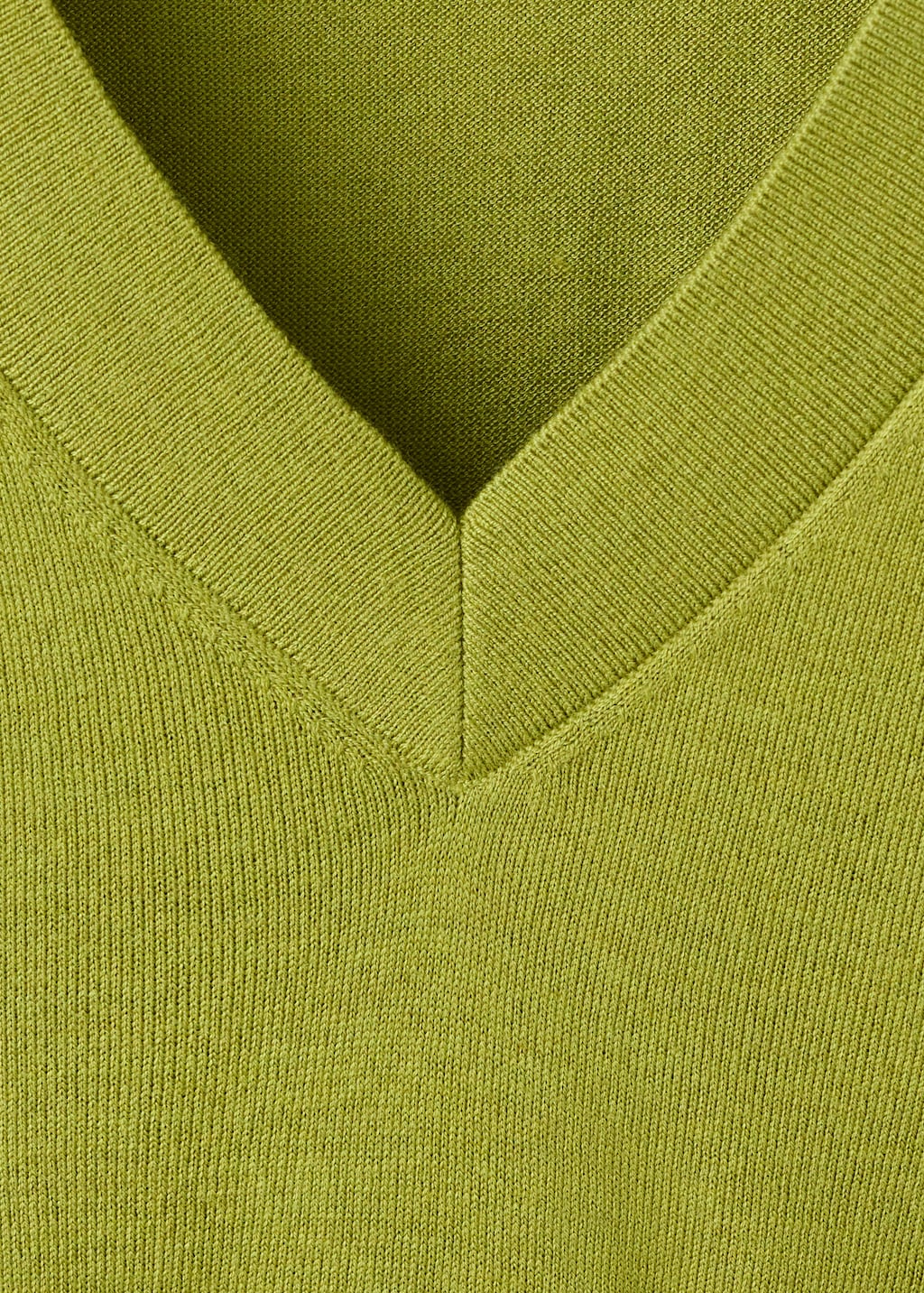 Mango V-neck knit sweater