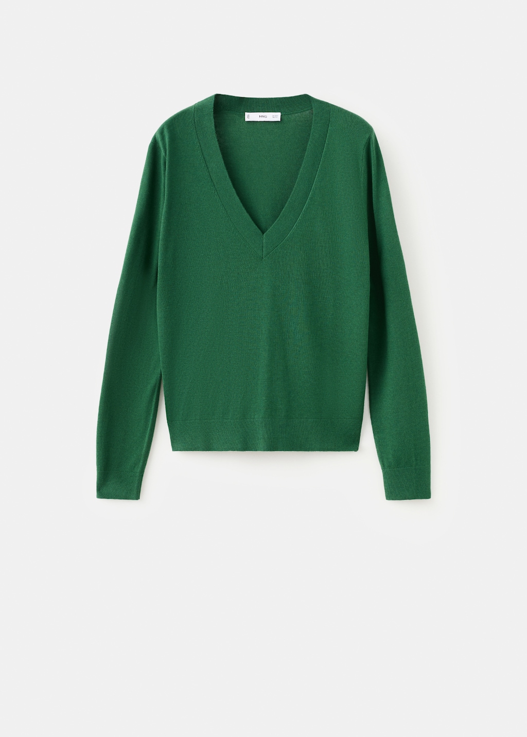 Mango V-neck knit sweater