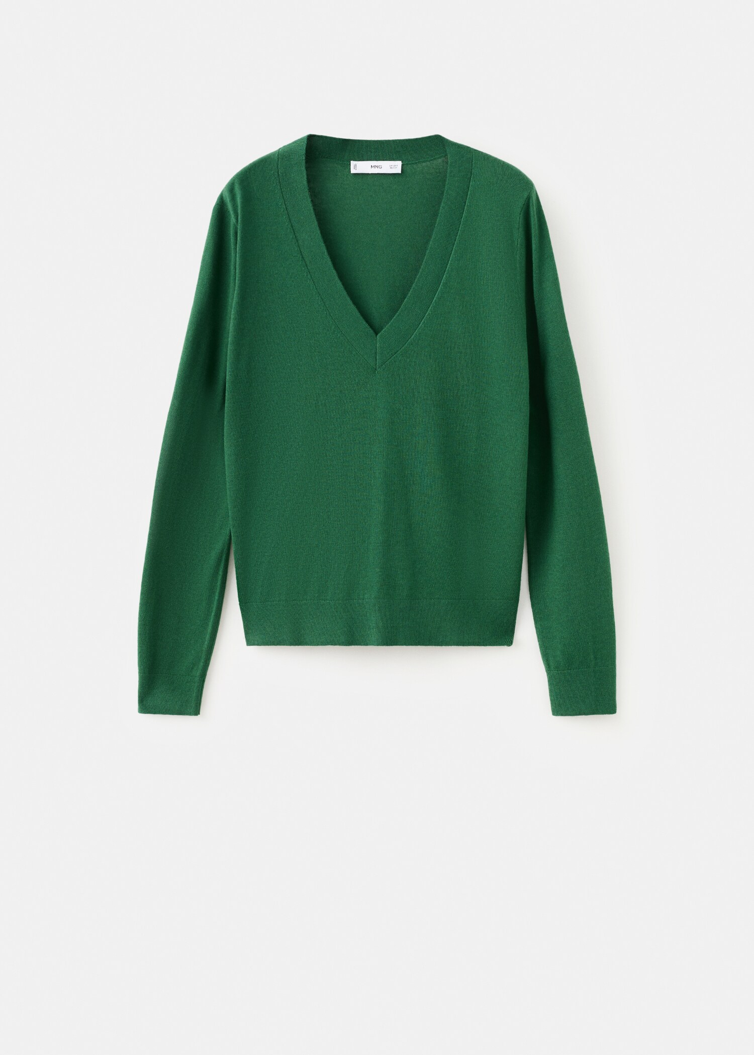 V-neck knit sweater - Article without model