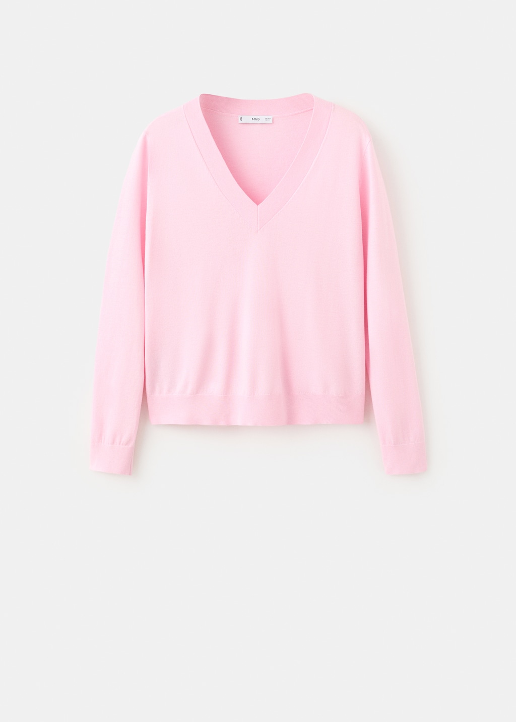Mango V-neck knit sweater