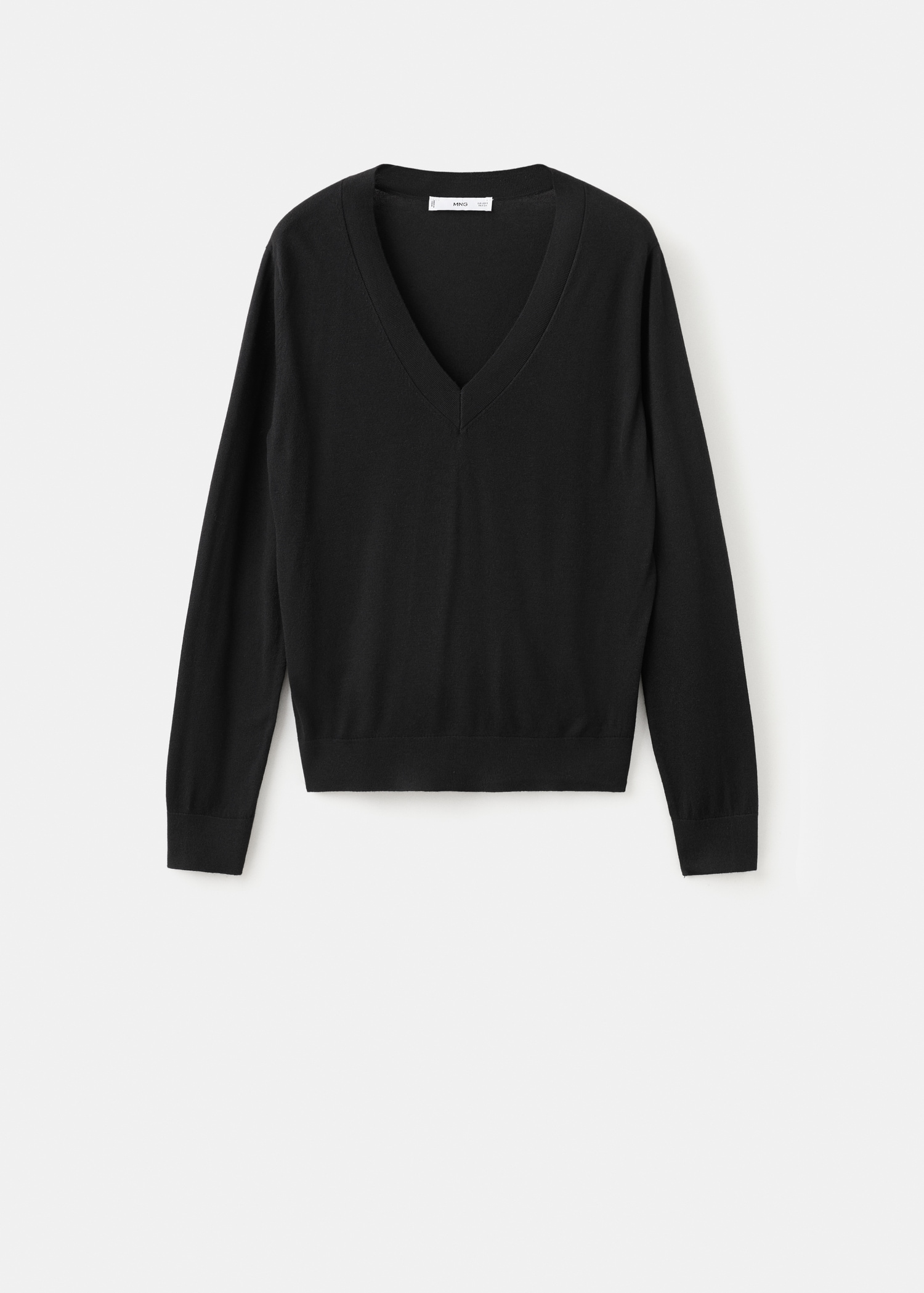 V-neck knit sweater - Article without model