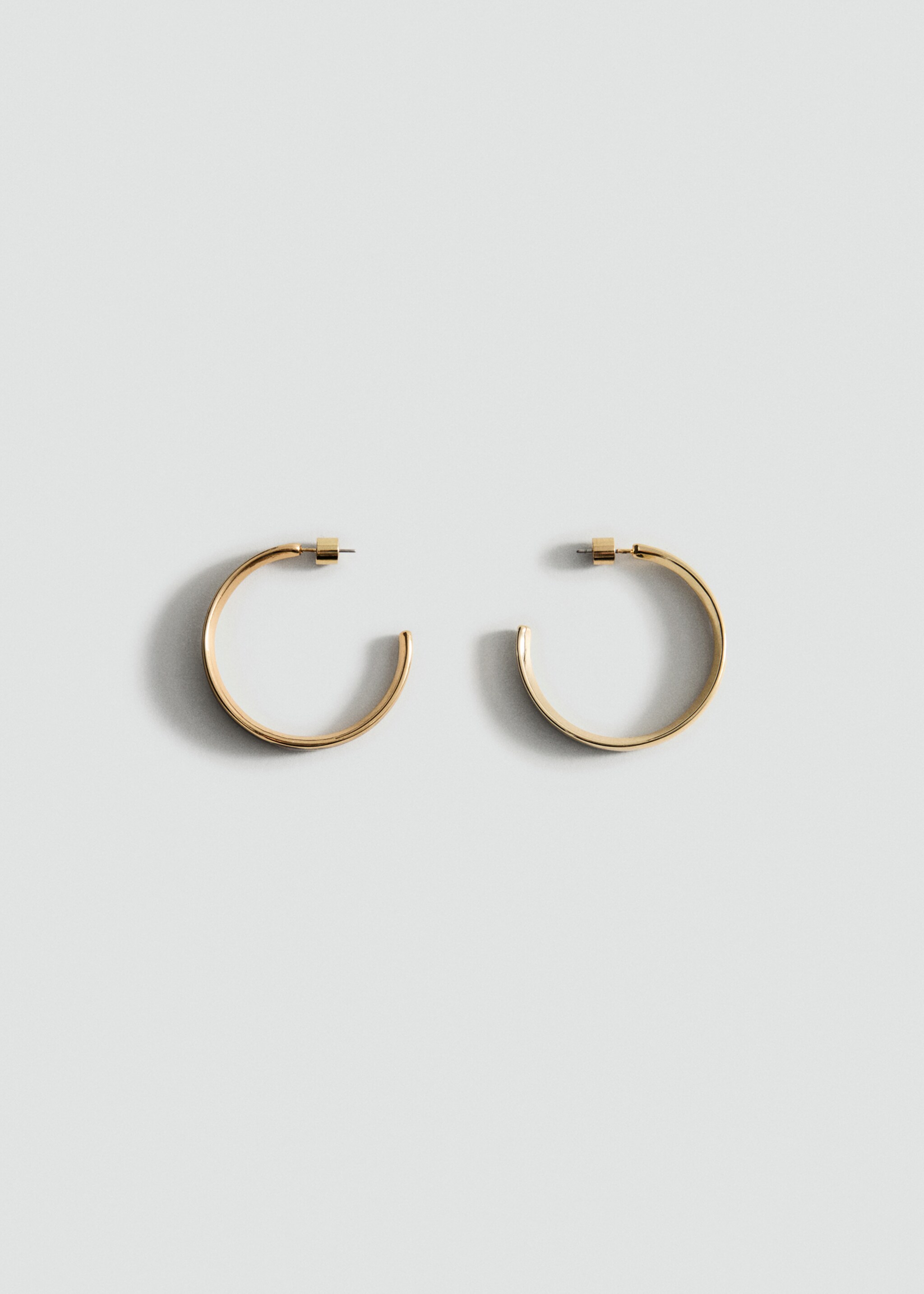 Hoop earrings - Article without model, Gold. Ref: 27031278-00.