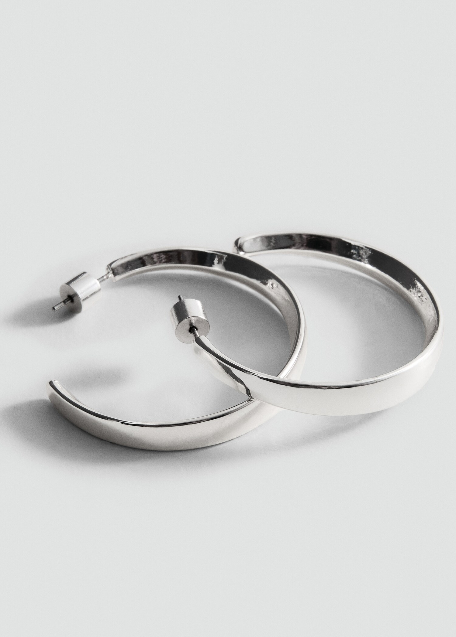 Hoop earrings - Medium plane