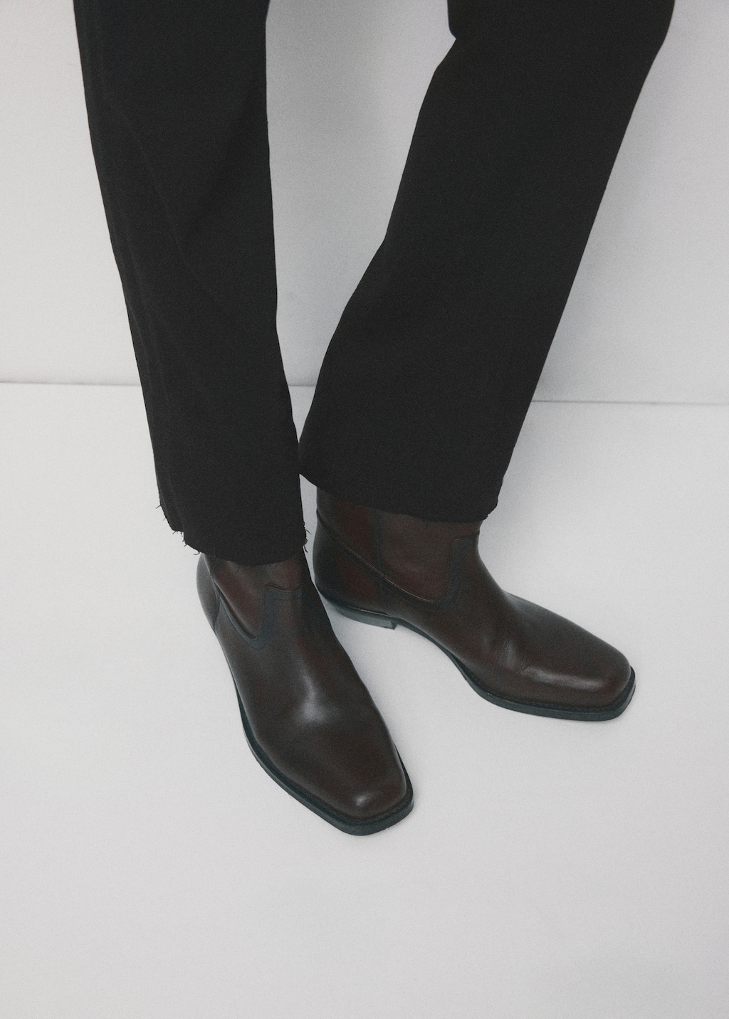 Mango Maternity flared cropped jeans