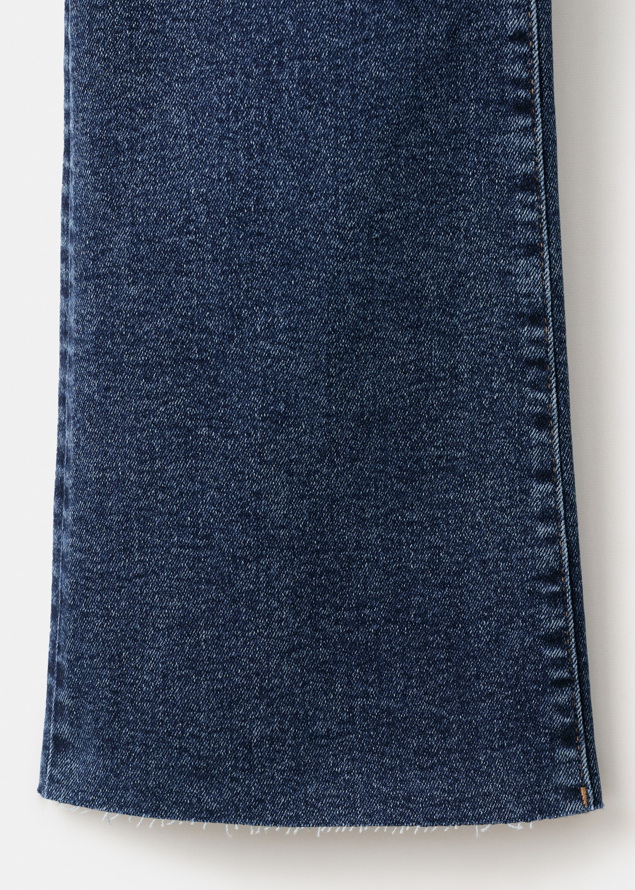 Maternity flared cropped jeans - Details of the article 0, Dark Blue. Ref: 27031281-00.