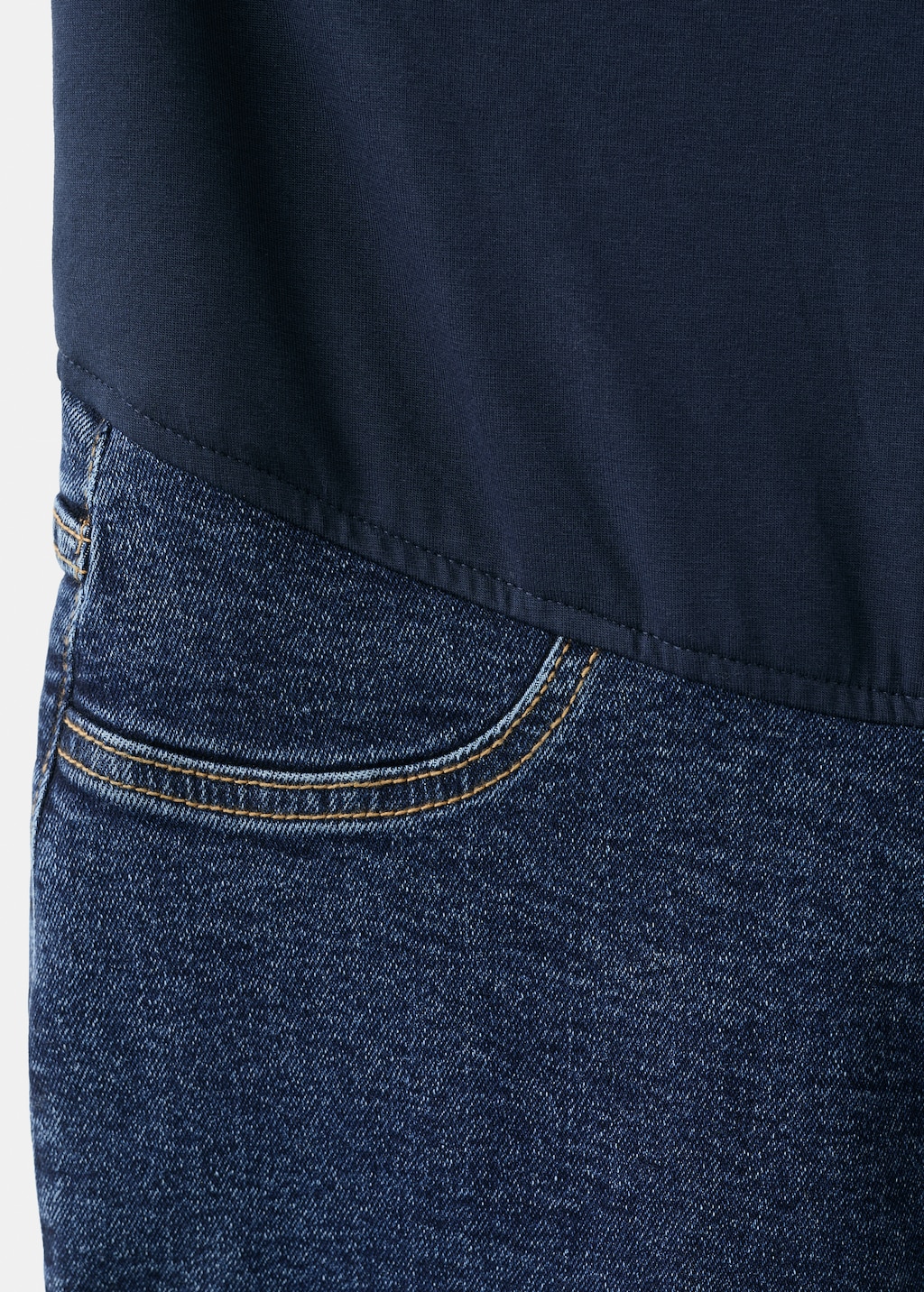 Mango Maternity flared cropped jeans