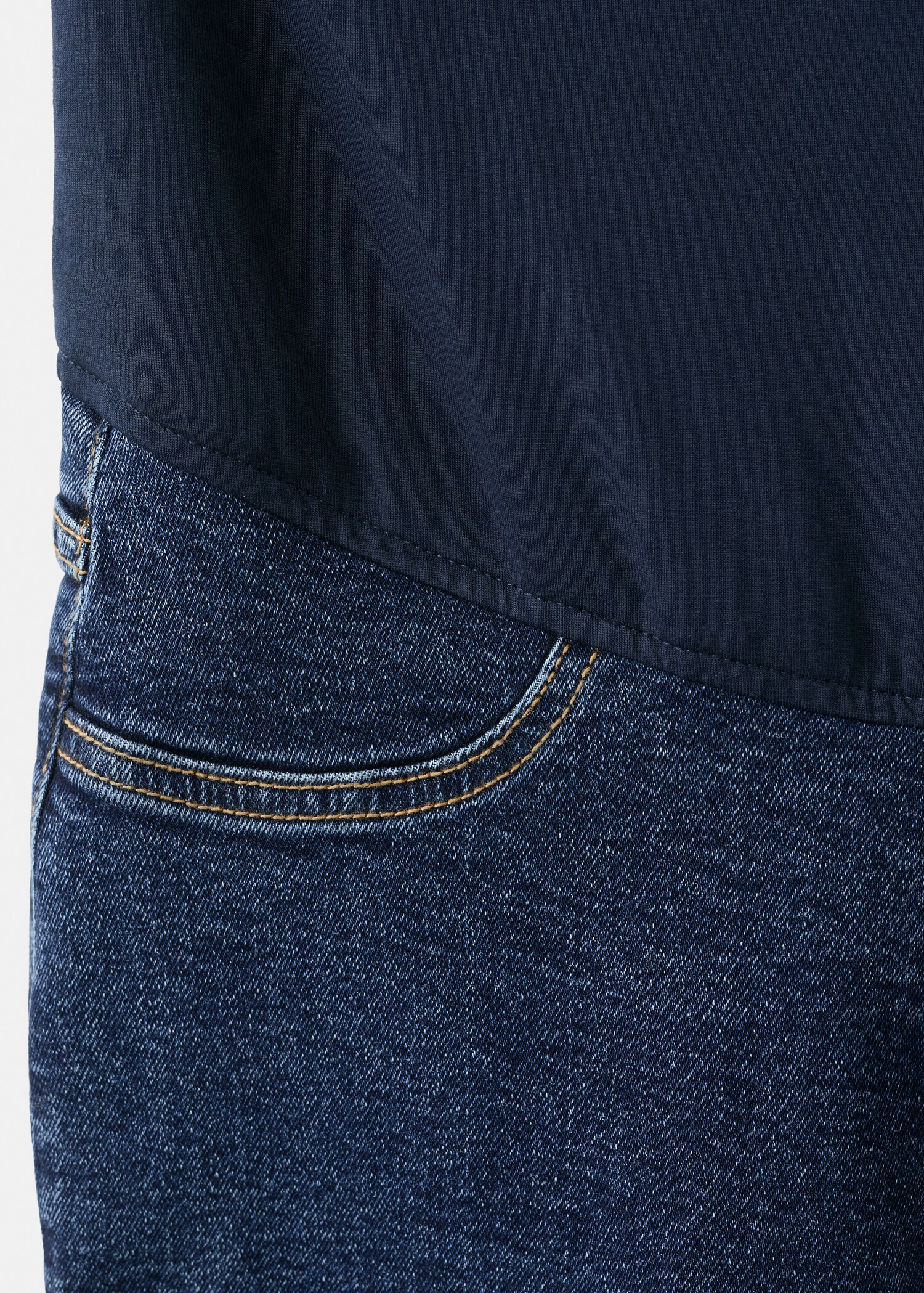 جينز قصير متوهج للحوامل - تفاصيل المنتج 8