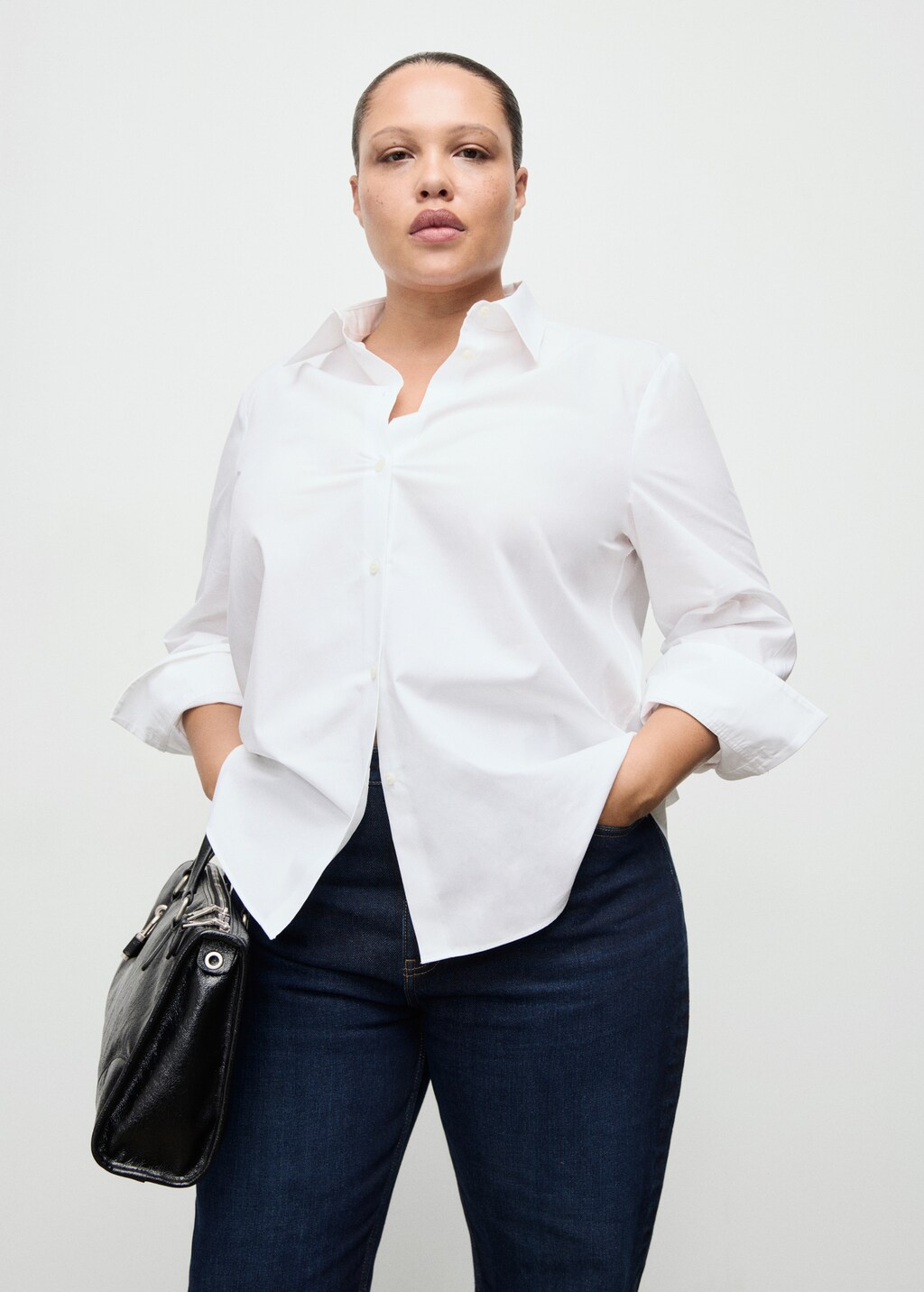 Mango Mom2000 high-rise jeans