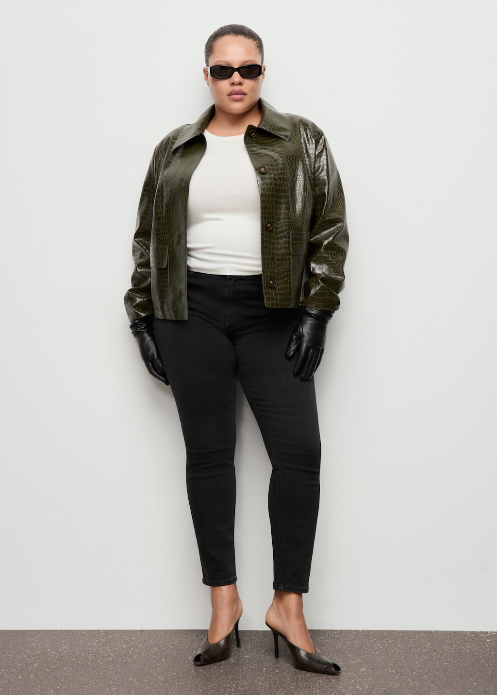 Mango Mid-rise skinny jeans