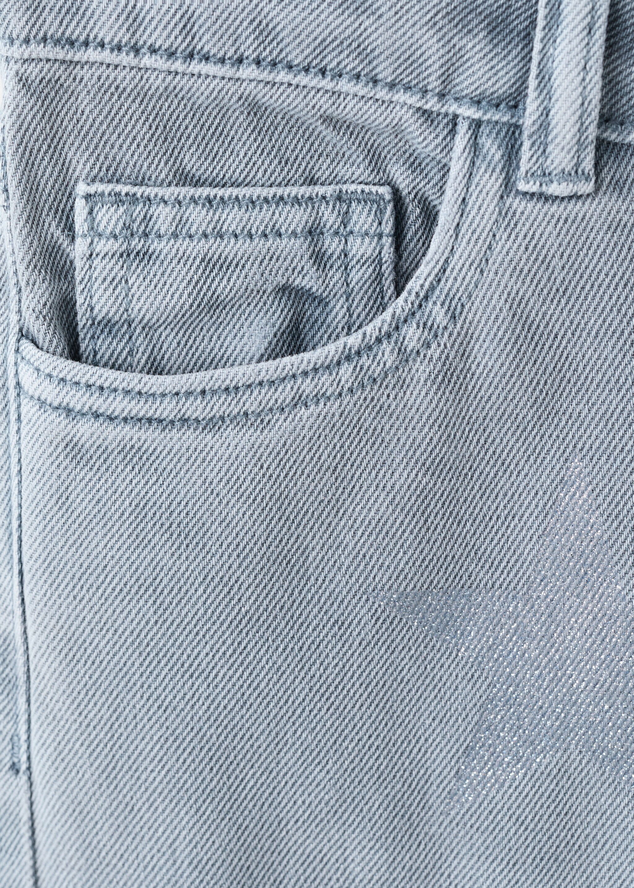 Glitter star jeans - Details of the article 0, Blue. Ref: 27031289-00.