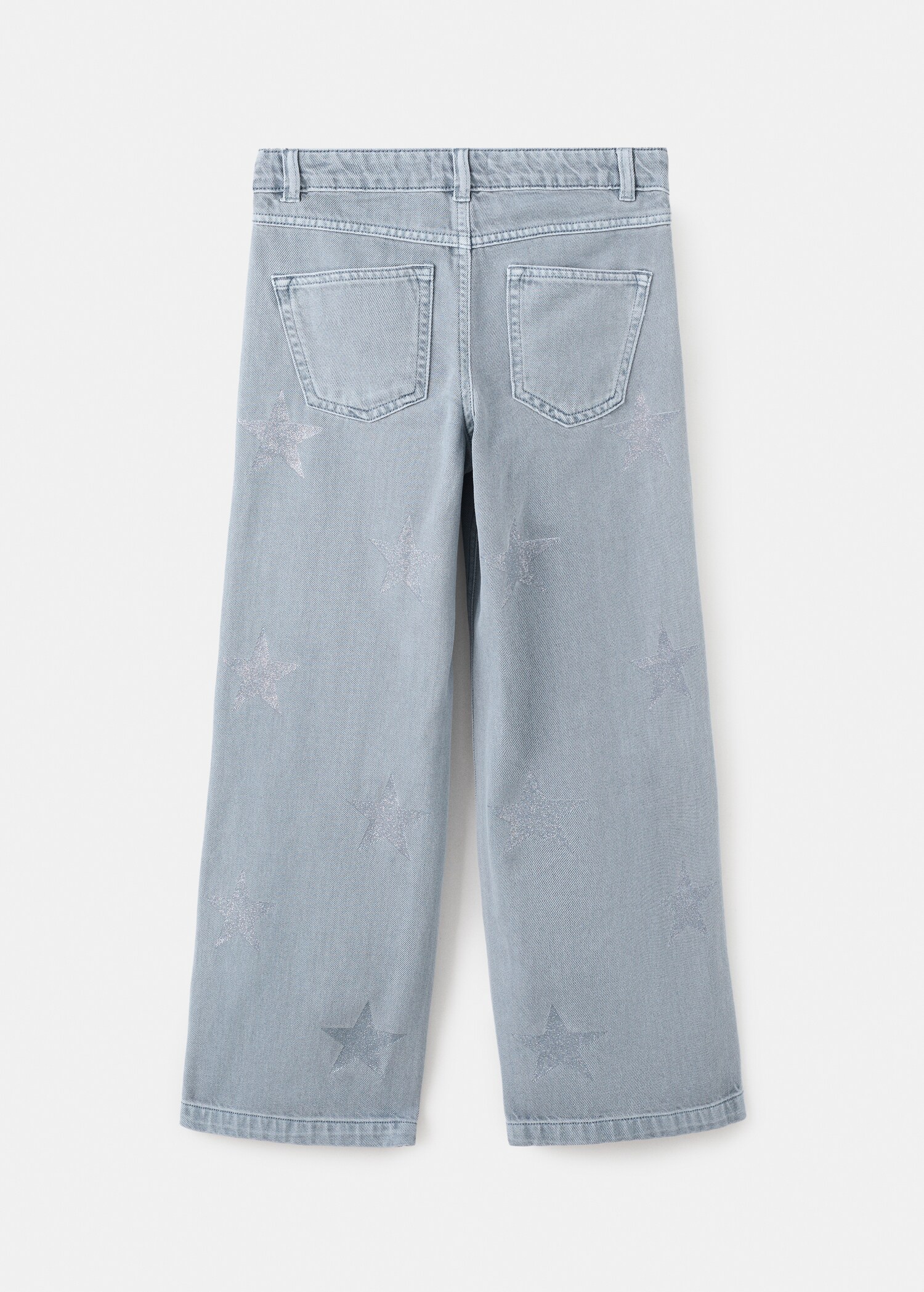 Glitter star jeans - Reverse of the article
