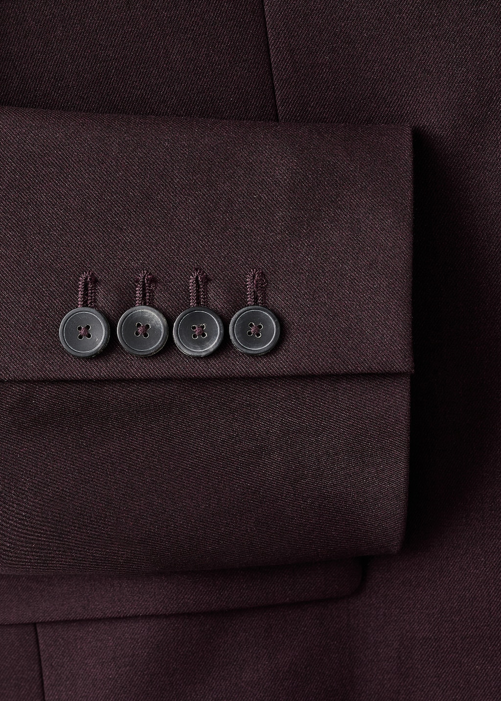 Straight suit jacket with lapel pockets