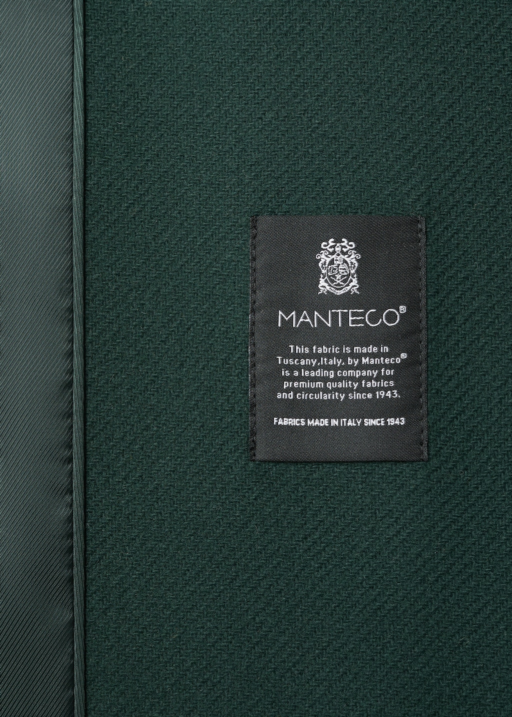 Manteco wool coat with belt