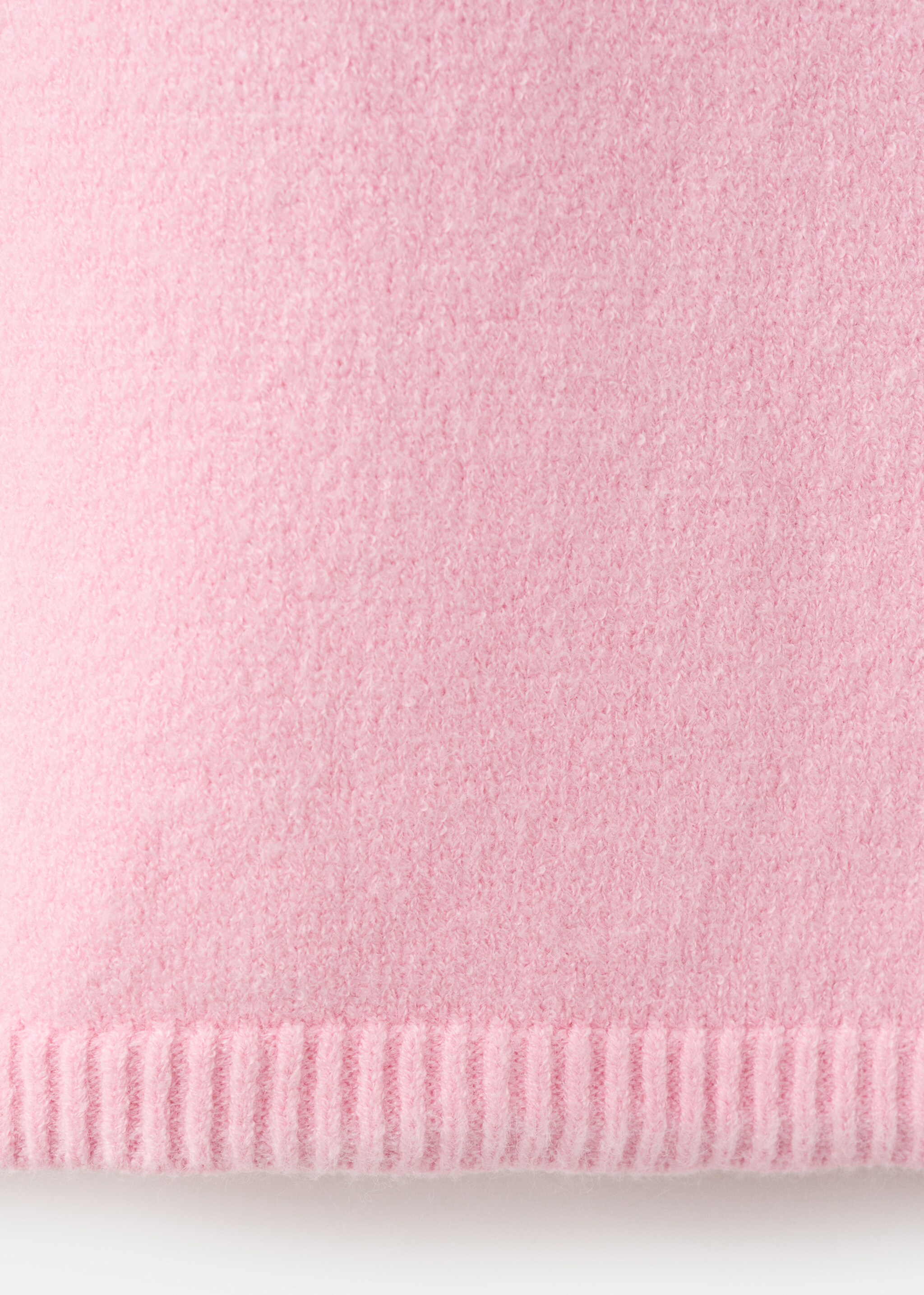 تيشيرت محبوك بأكمام قصيرة - تفاصيل المنتج 0, وردي. Ref: 27031302-00.