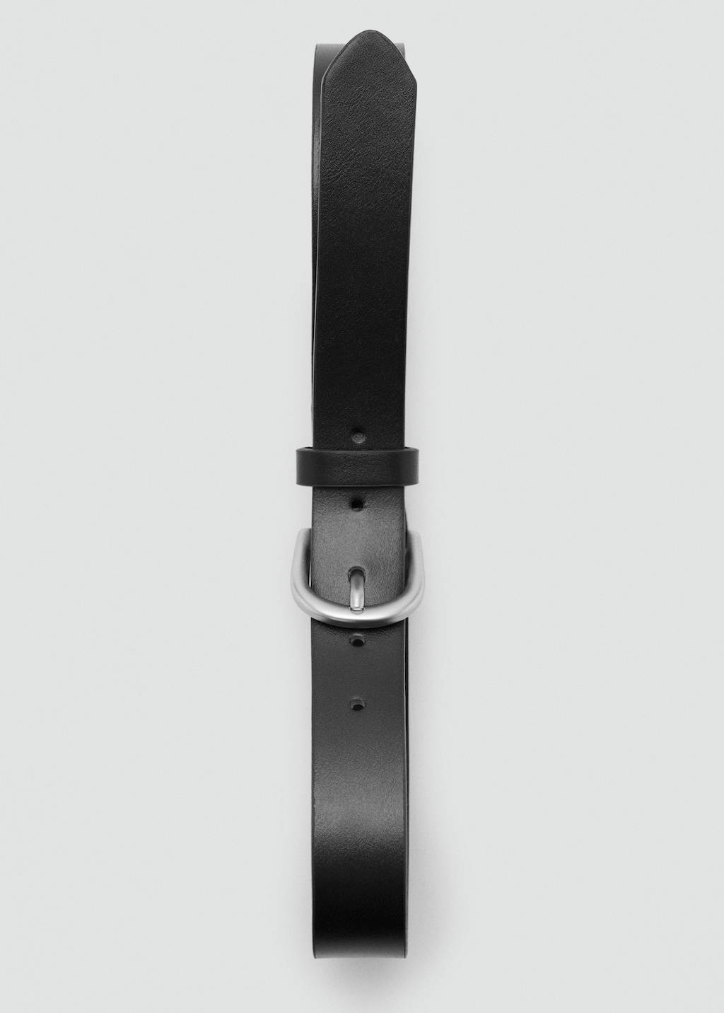 Faux-leather belt