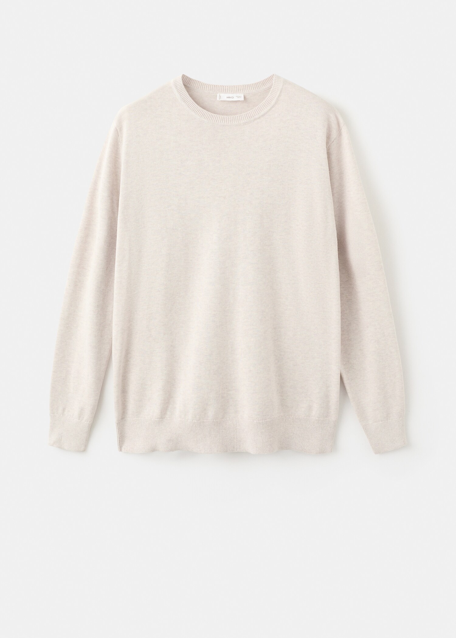 Knitted cotton sweater - Article without model