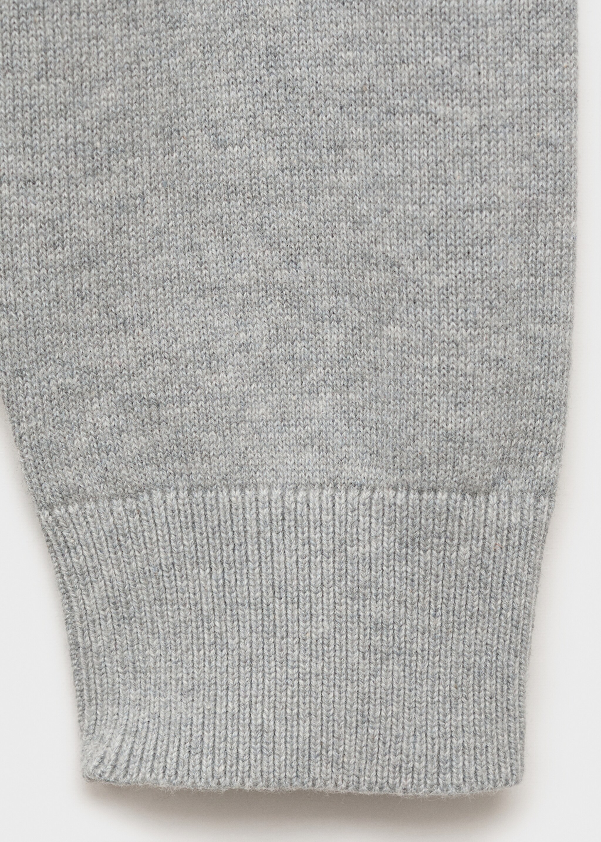 Perkins-neck sweater - Details of the article 0, Medium Heather Grey. Ref: 27031313-00.