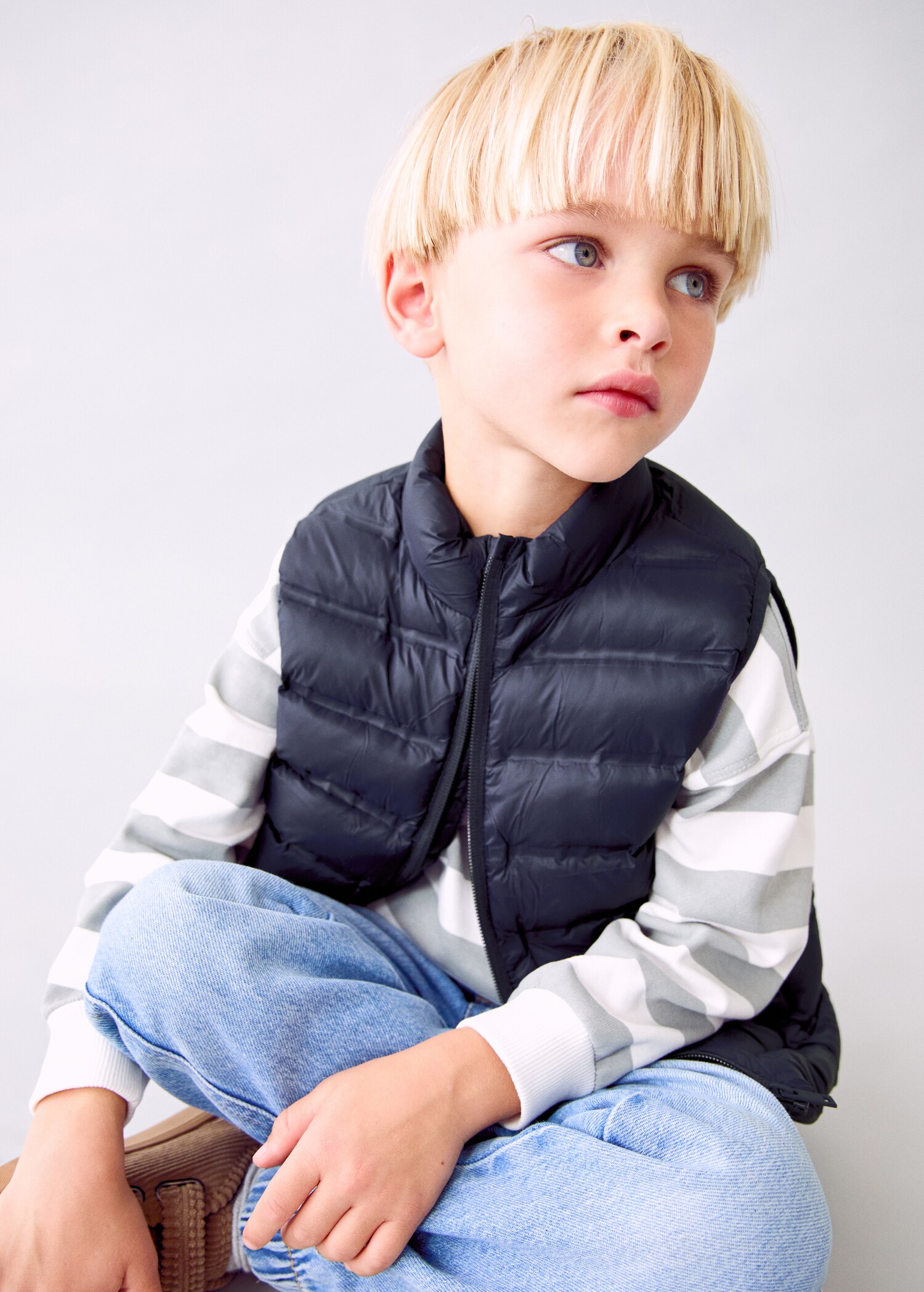 Gilet matelassé - Plan moyen