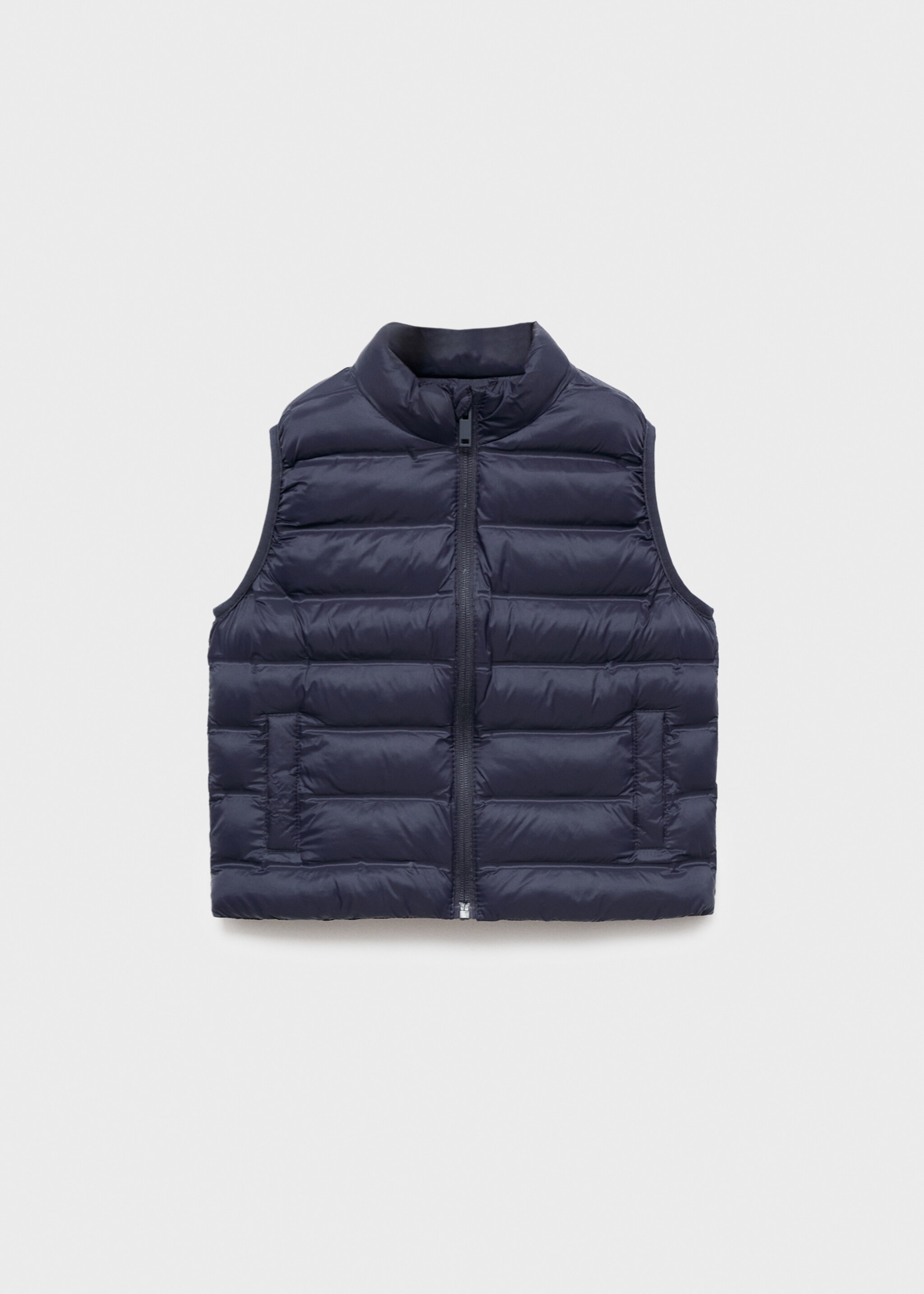 Gilet matelassé - Article sans modèle, Bleu marine. Ref: 27031317-00.