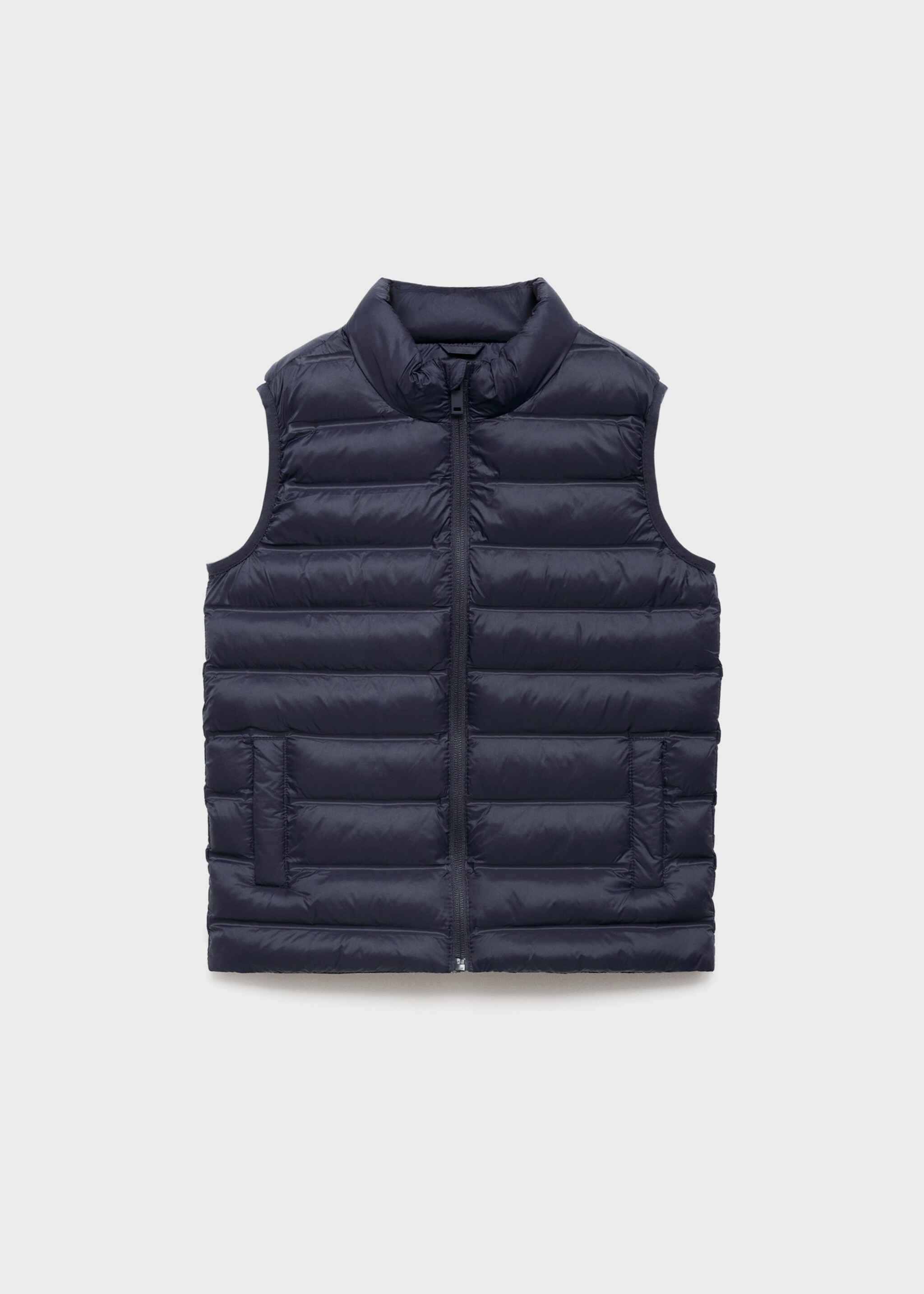 Quilted gilet - Article without model, Navy. Ref: 27031318-00.