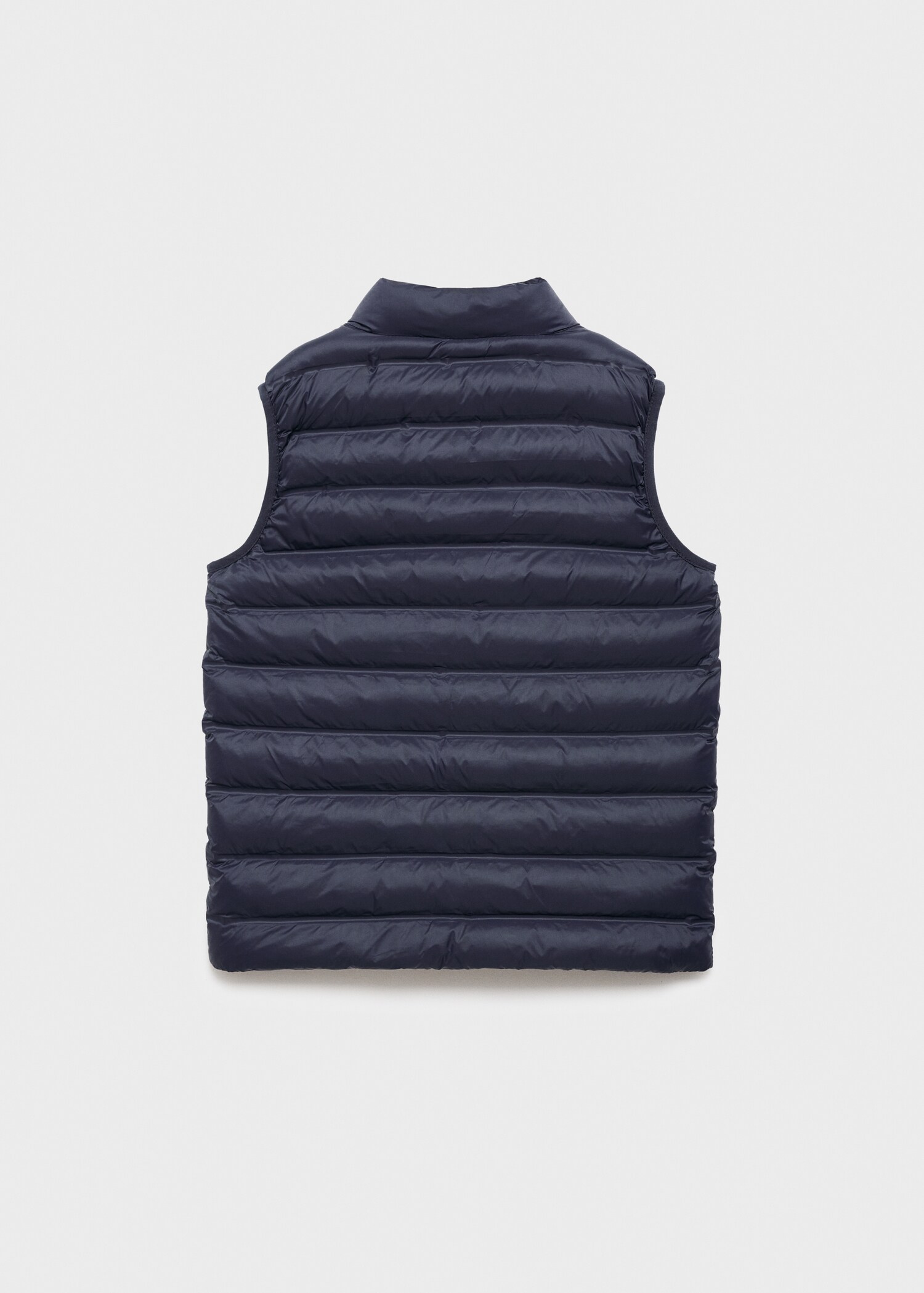 Quilted gilet - Reverse of the article