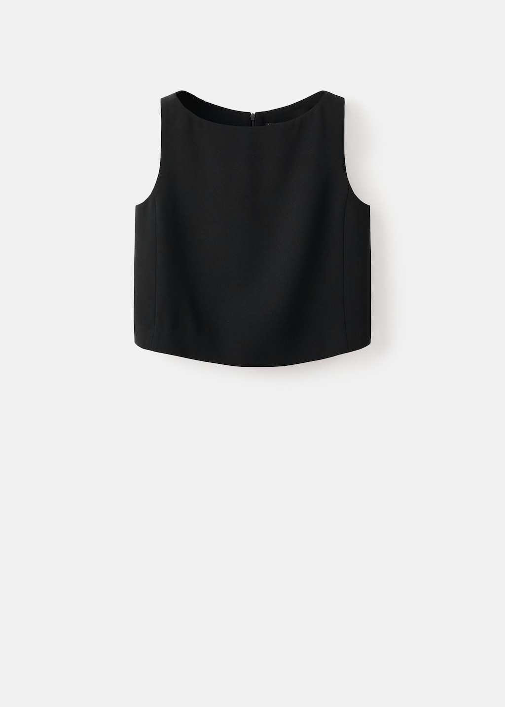 Cropped suit vest - image 2