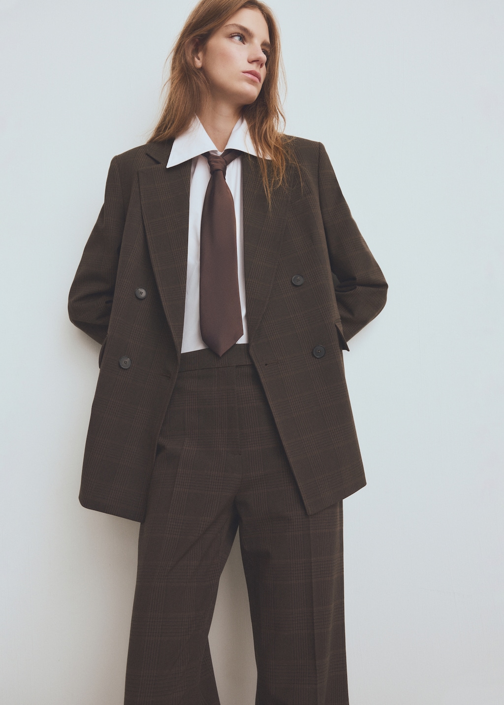 Check suit trousers - image 4
