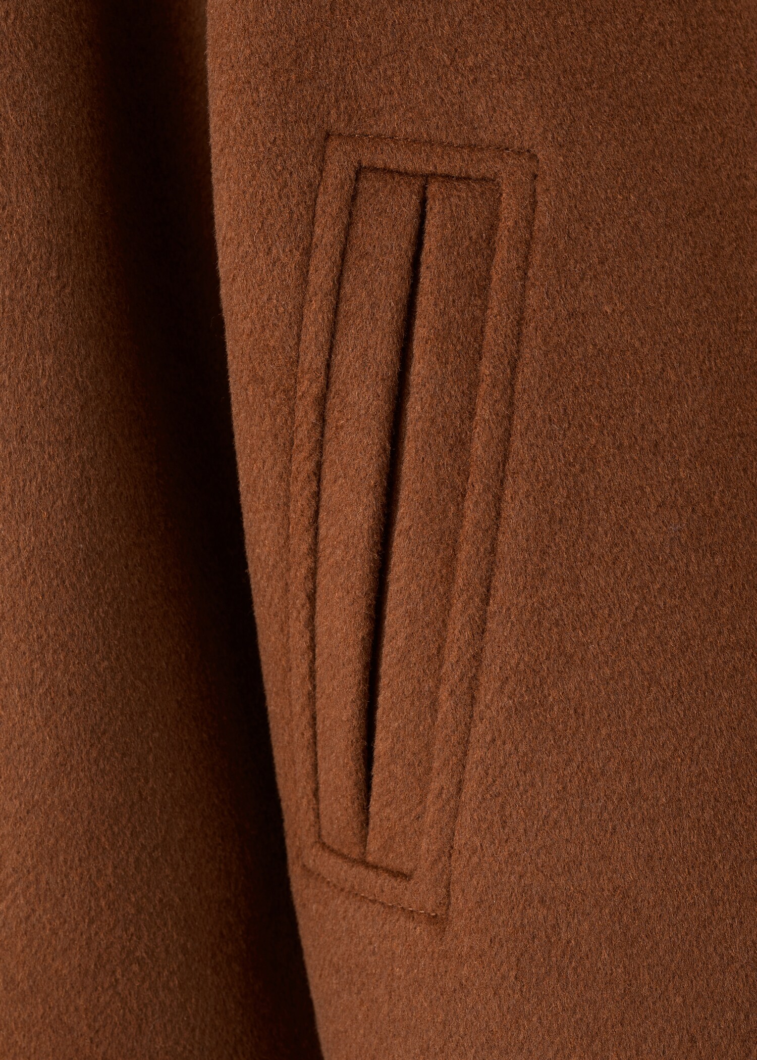 Wool jacket with shirt collar - Details of the article 0