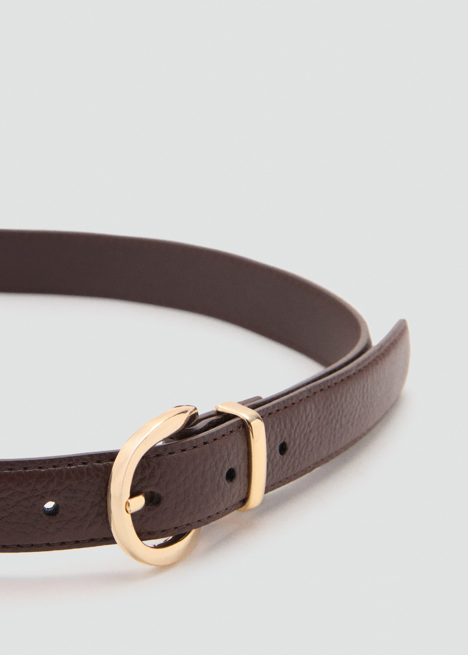 Oval buckle belt - Details of the article 1