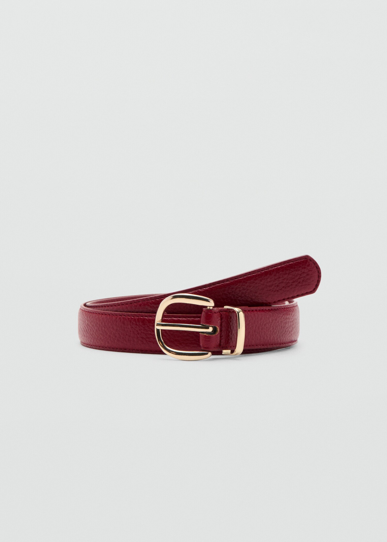 Oval buckle belt - Article without model