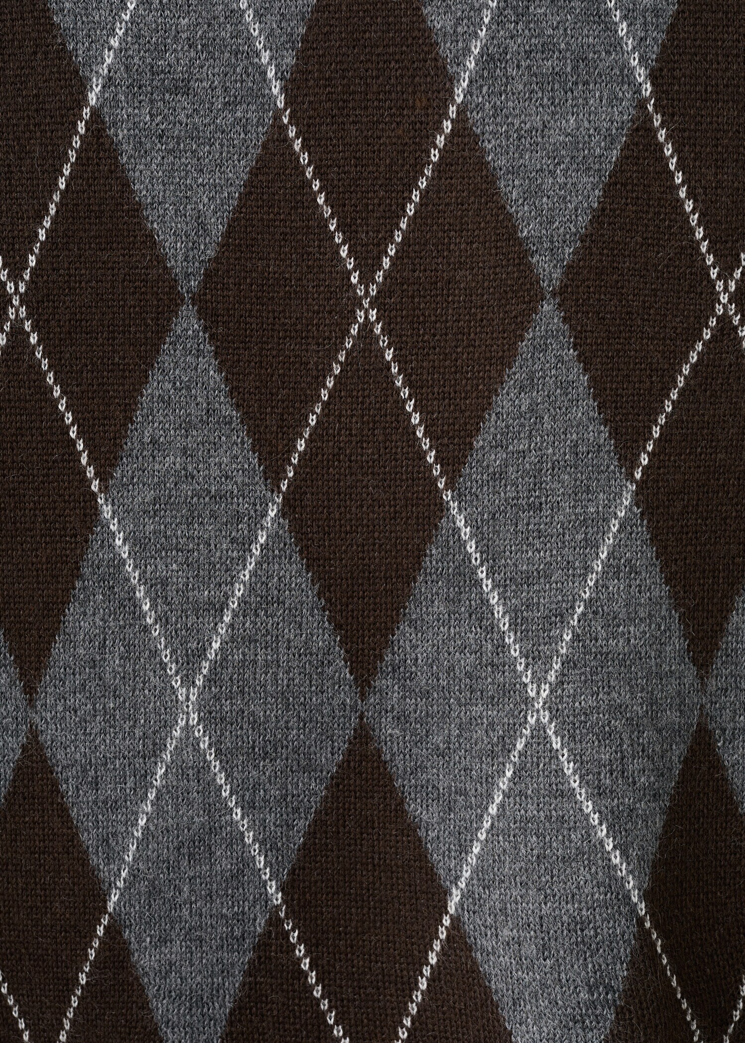 Pull-over losanges manches courtes - Détail de l'article 8
