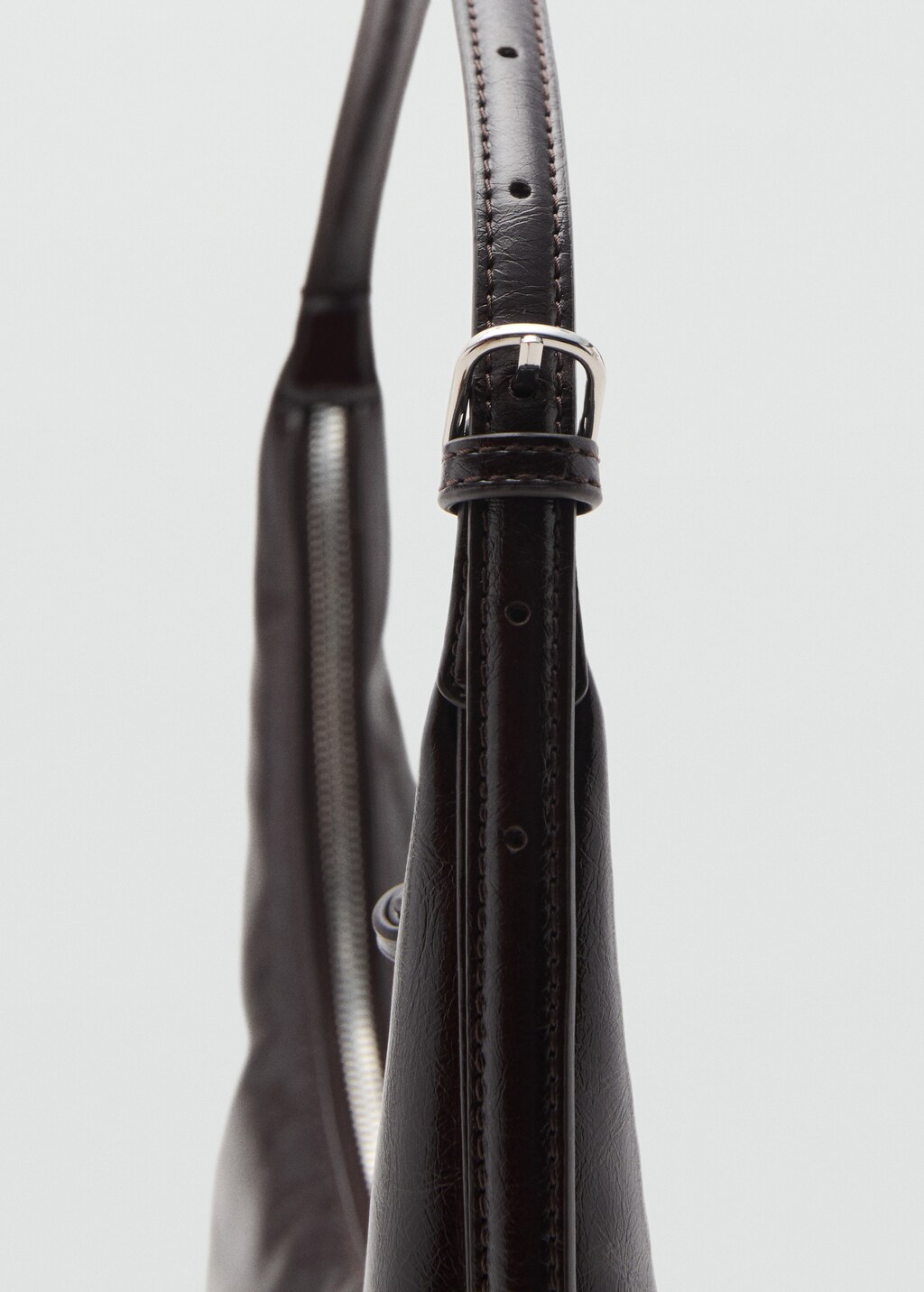 Medium oval shoulder bag - image 4