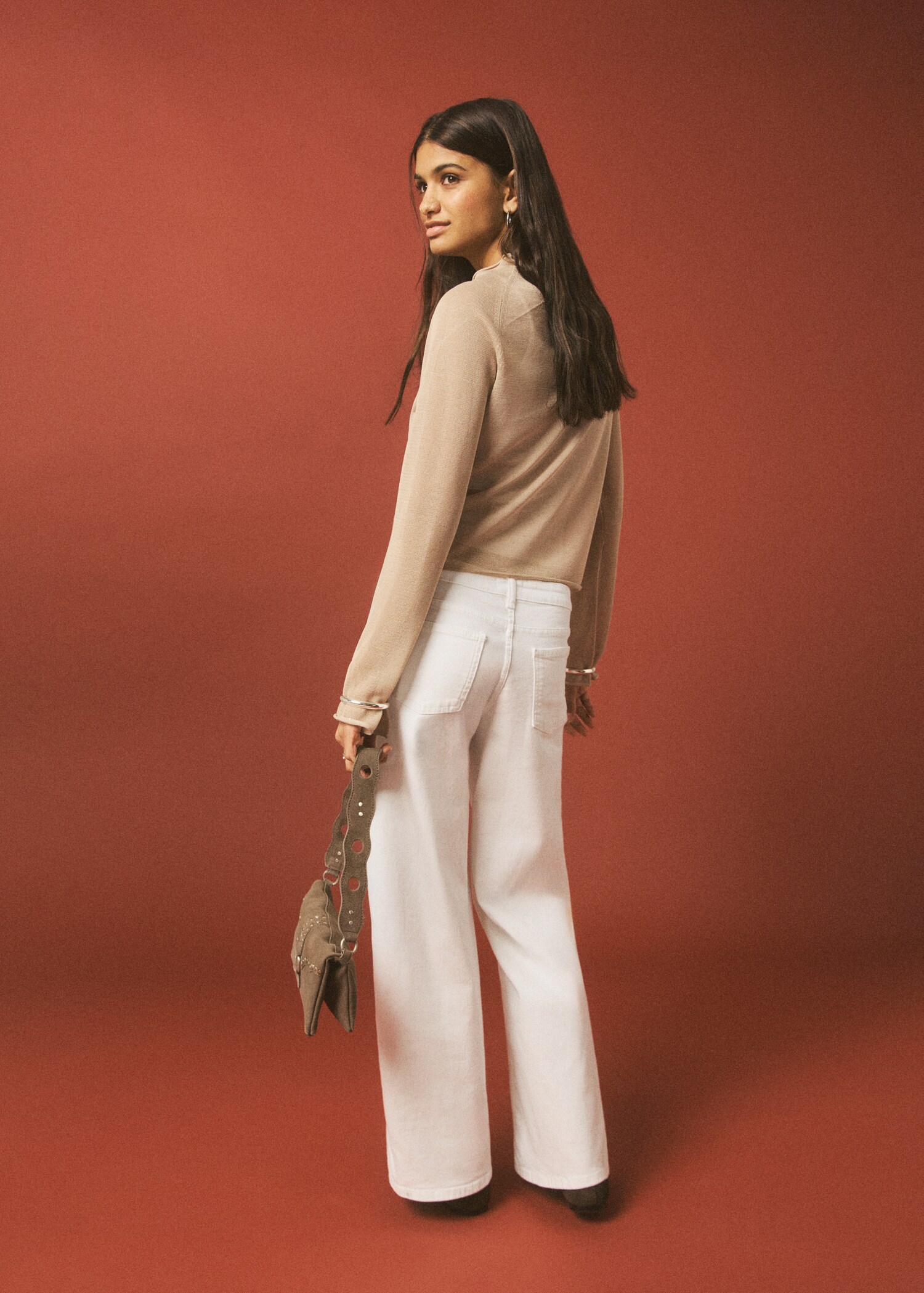 Jeans low waist tachuelas - Reverso del artículo