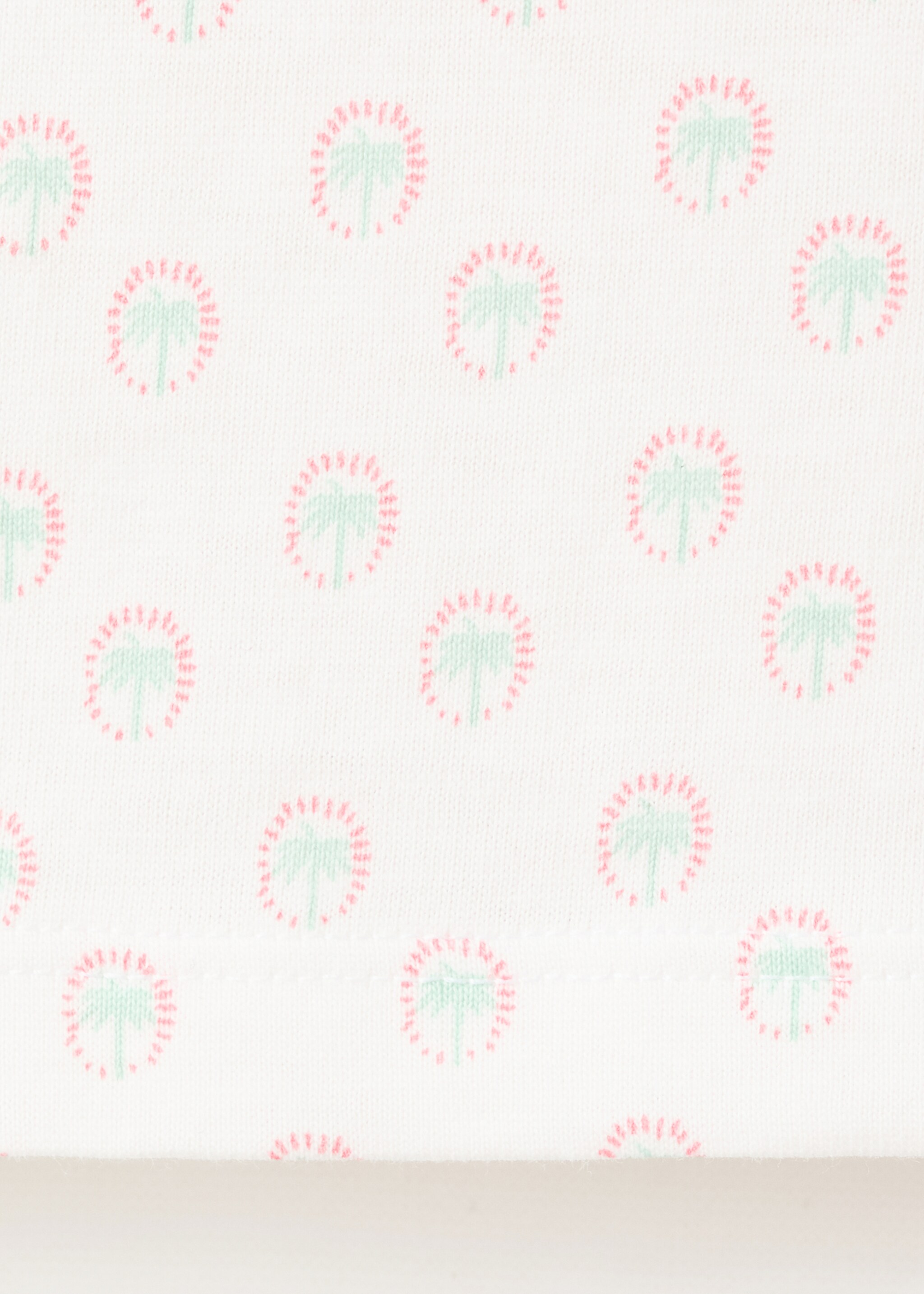 刺绣印花T恤 - null, 灰白. Ref: 27031510-00.