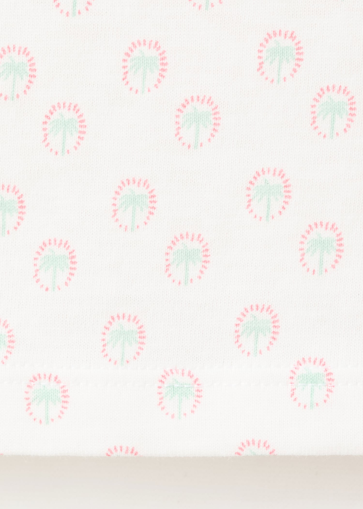 刺绣印花T恤 - null