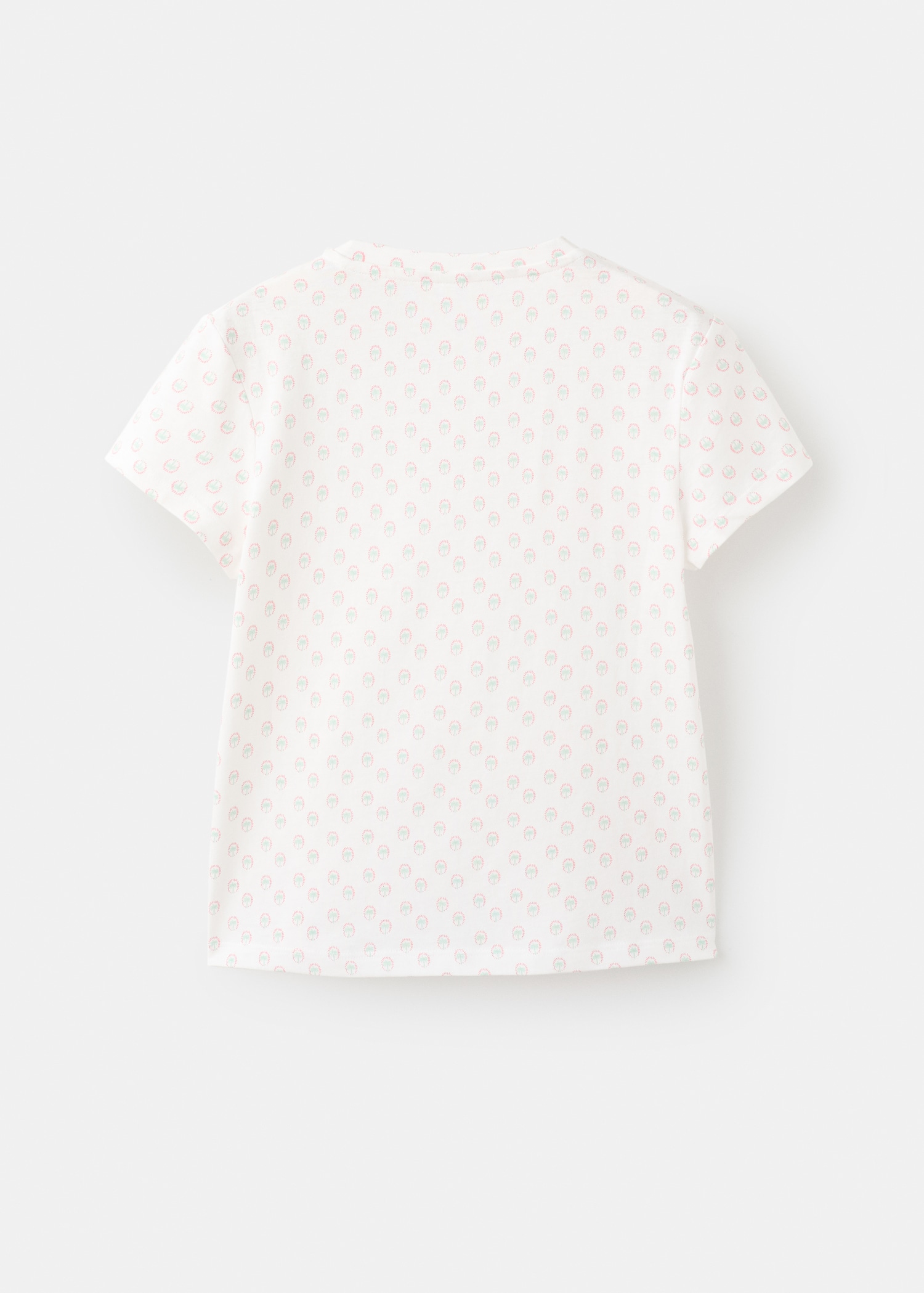 刺绣印花T恤 - null