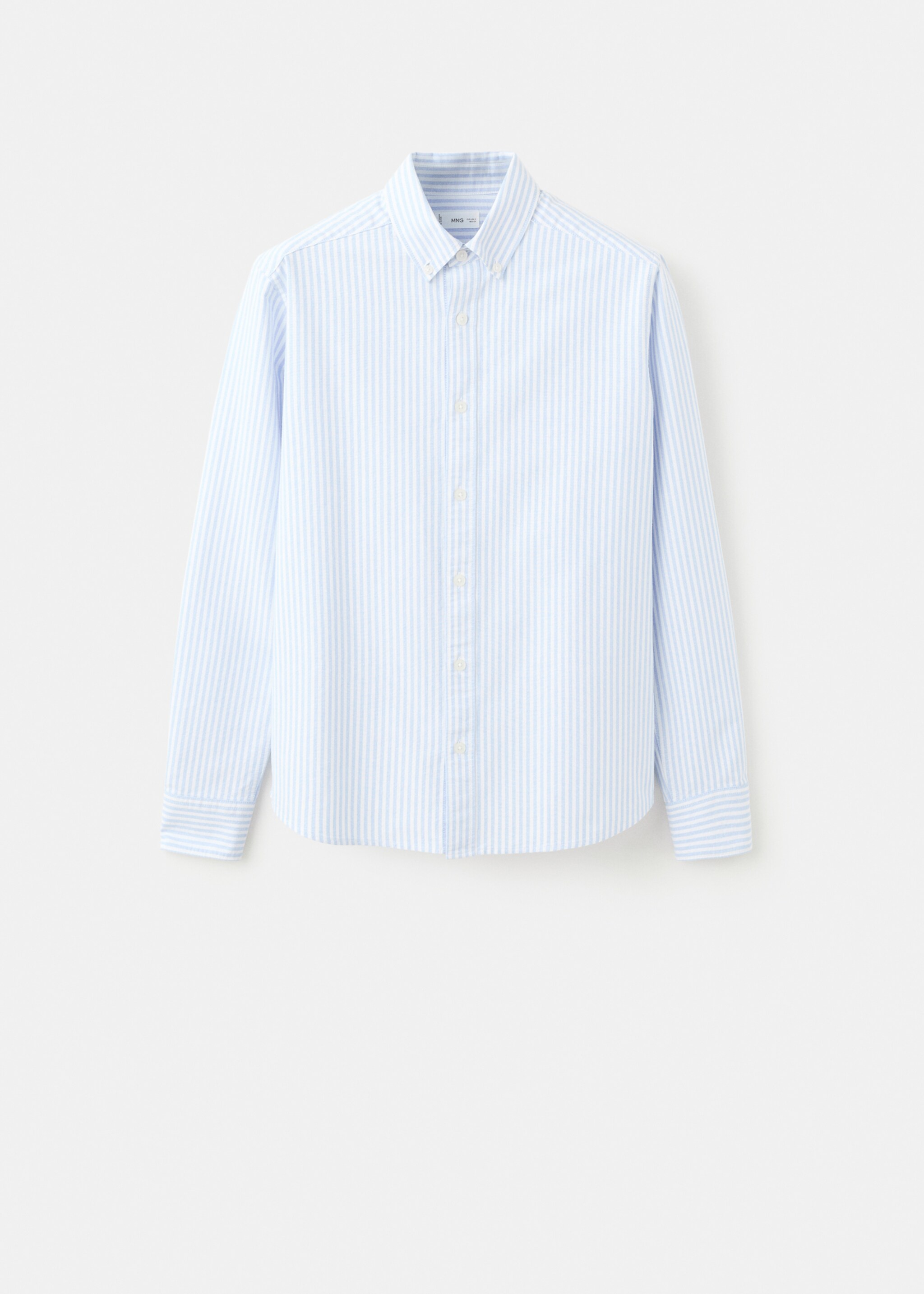 Shirt oxfords - Article without model, Sky Blue. Ref: 27031512-00.