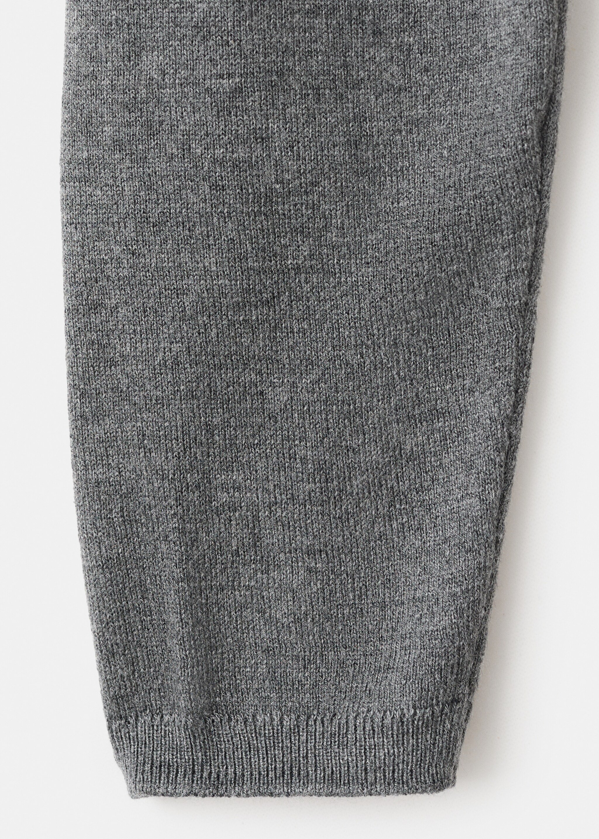 Cardigan maille volants - Détail de l'article 8, Gris chiné moyen. Ref: 27031514-00.