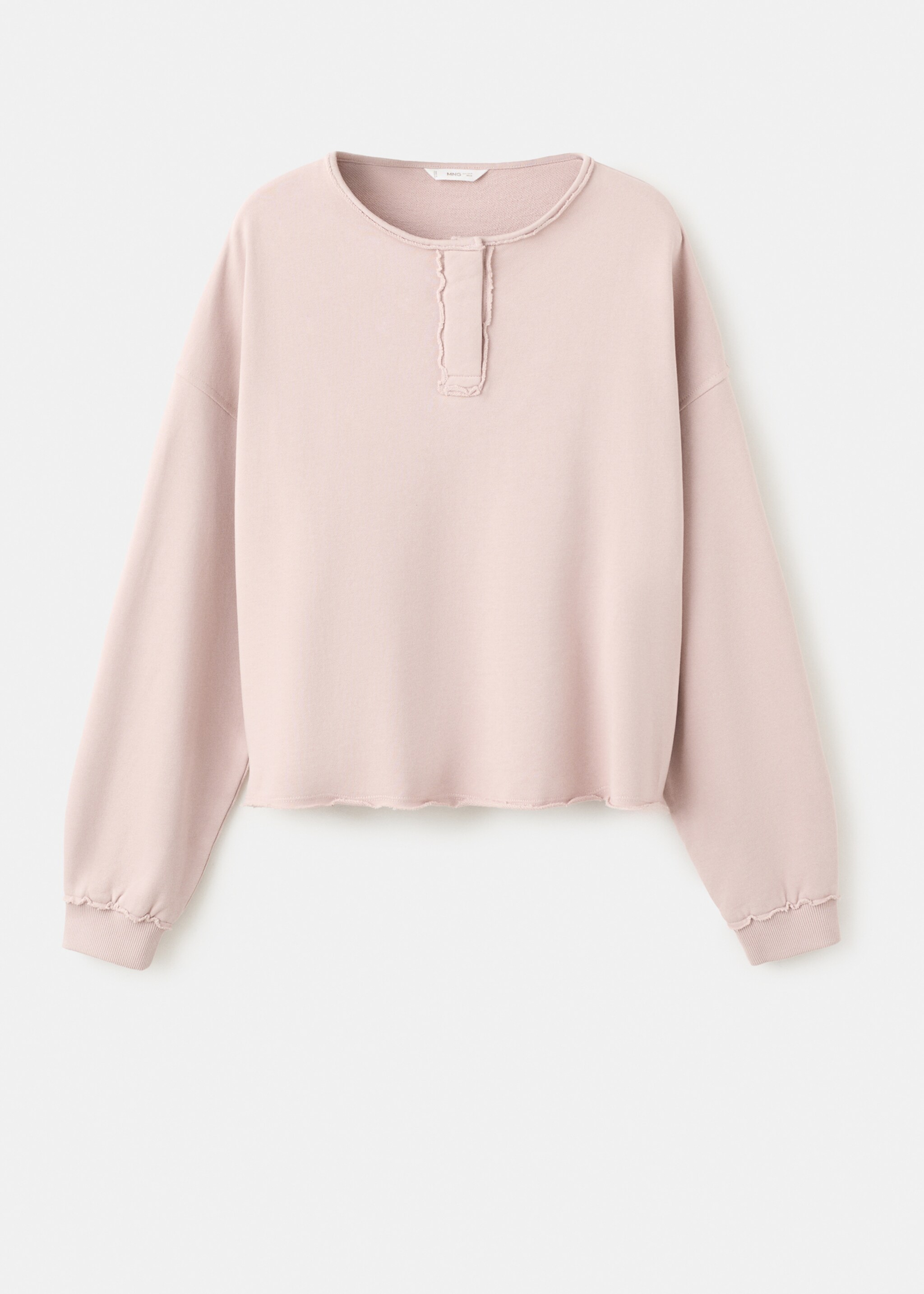 Sweatshirt boho - Article without model, Pink. Ref: 27031517-00.