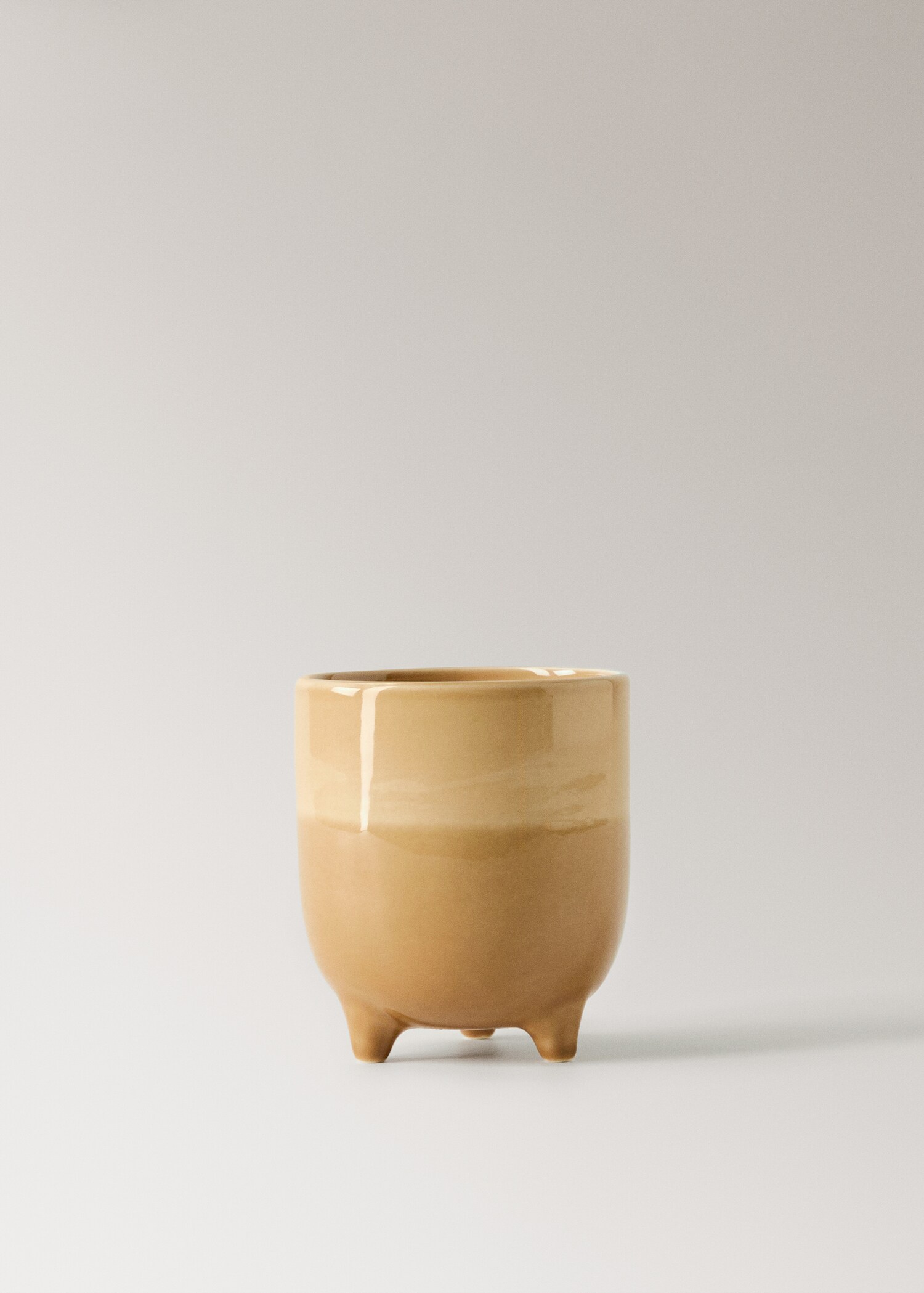Two tone stoneware planter - Article without model